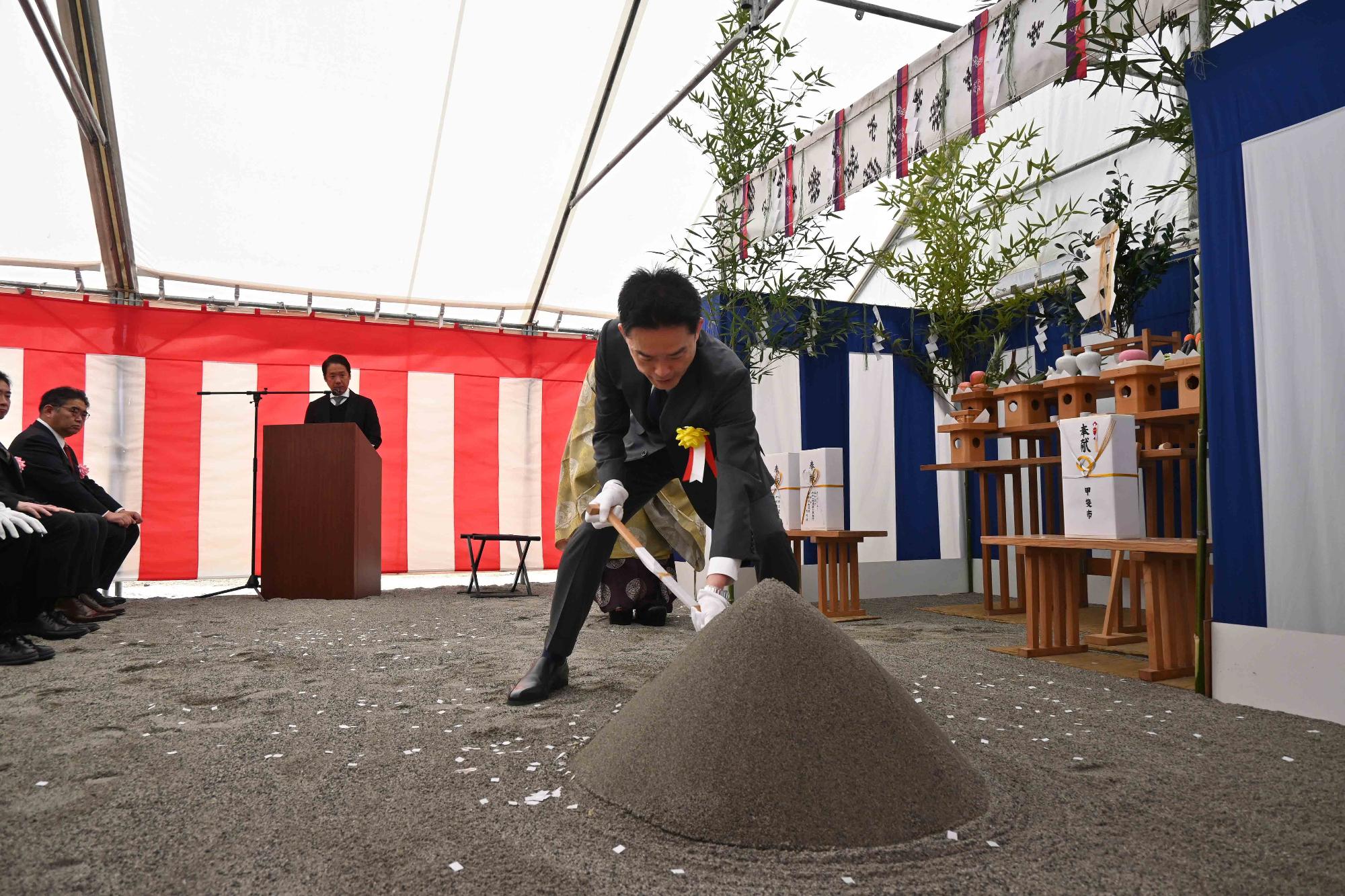 篠原地区公園安全祈願祭7071