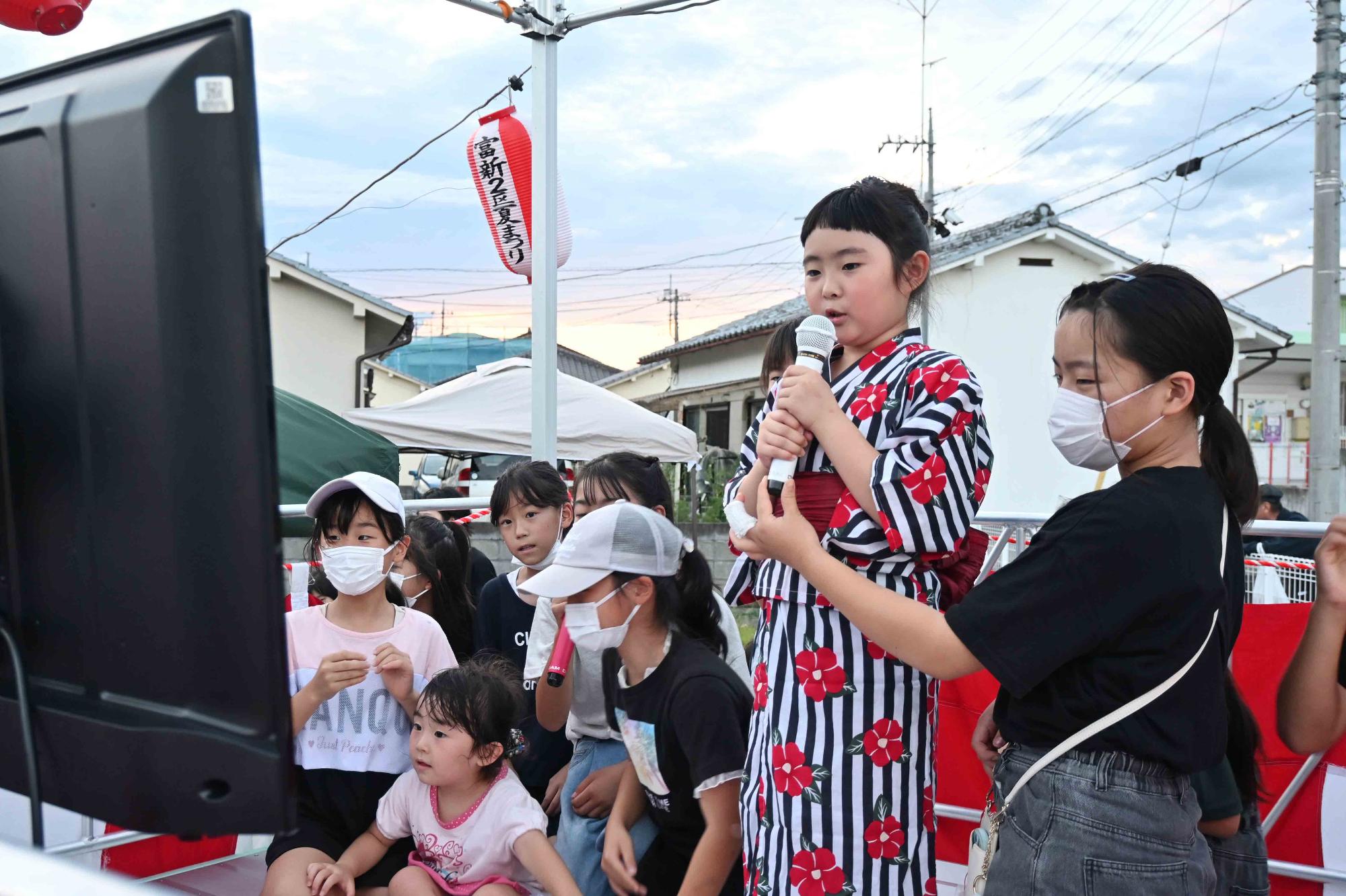 富竹新田2区夏祭り4200