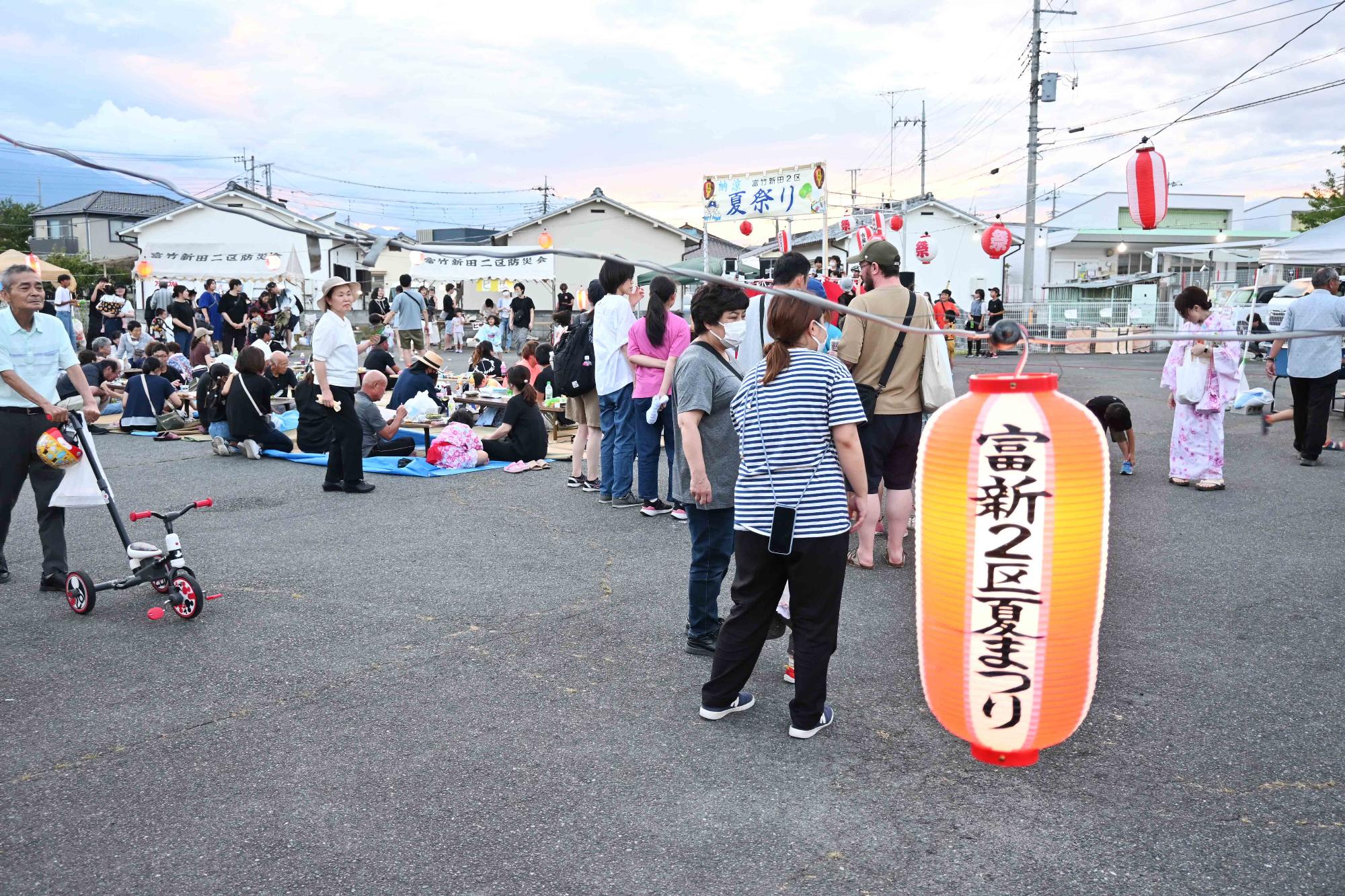 富竹新田2区夏祭り4222