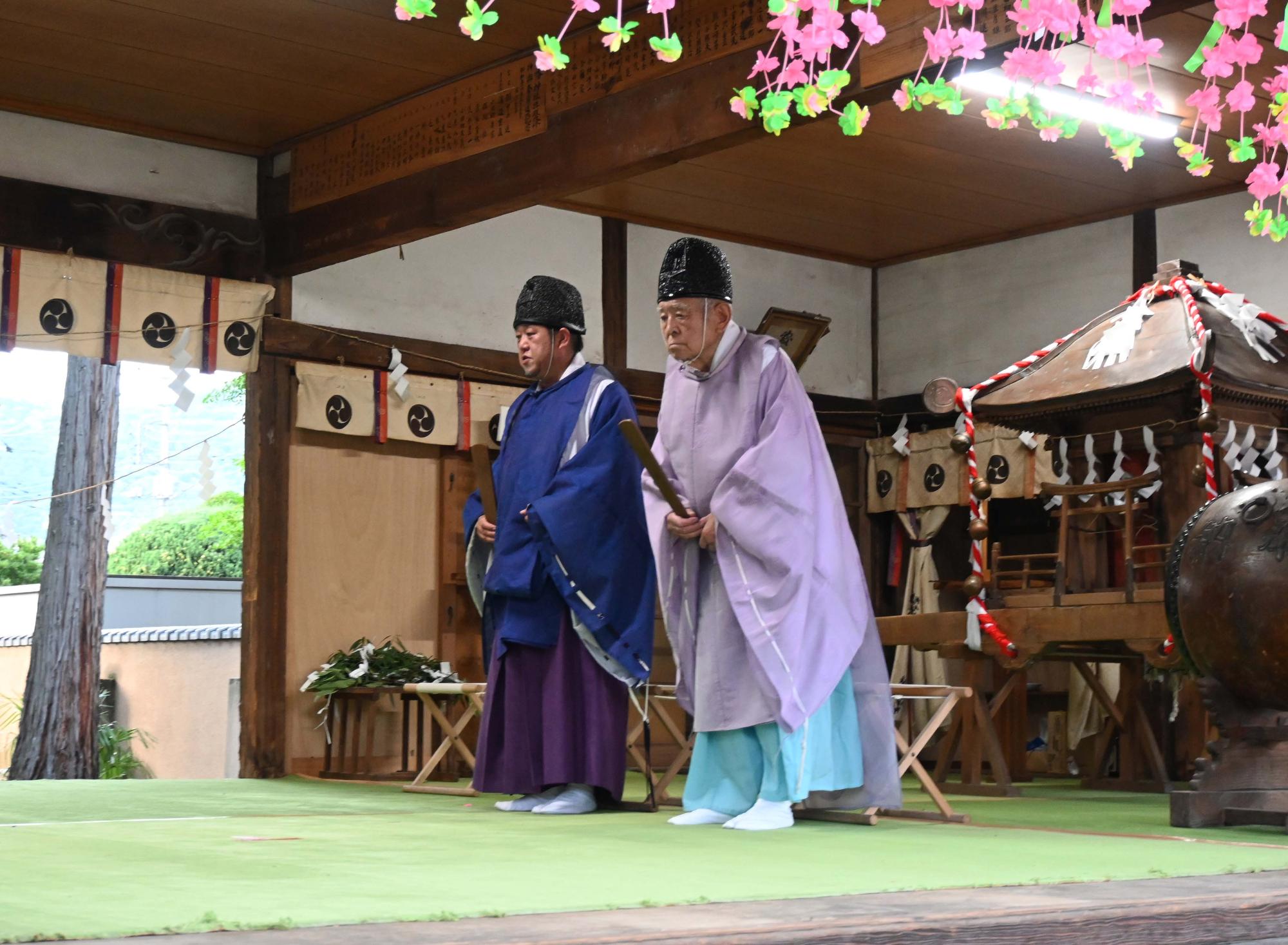 八幡神社祭典9081