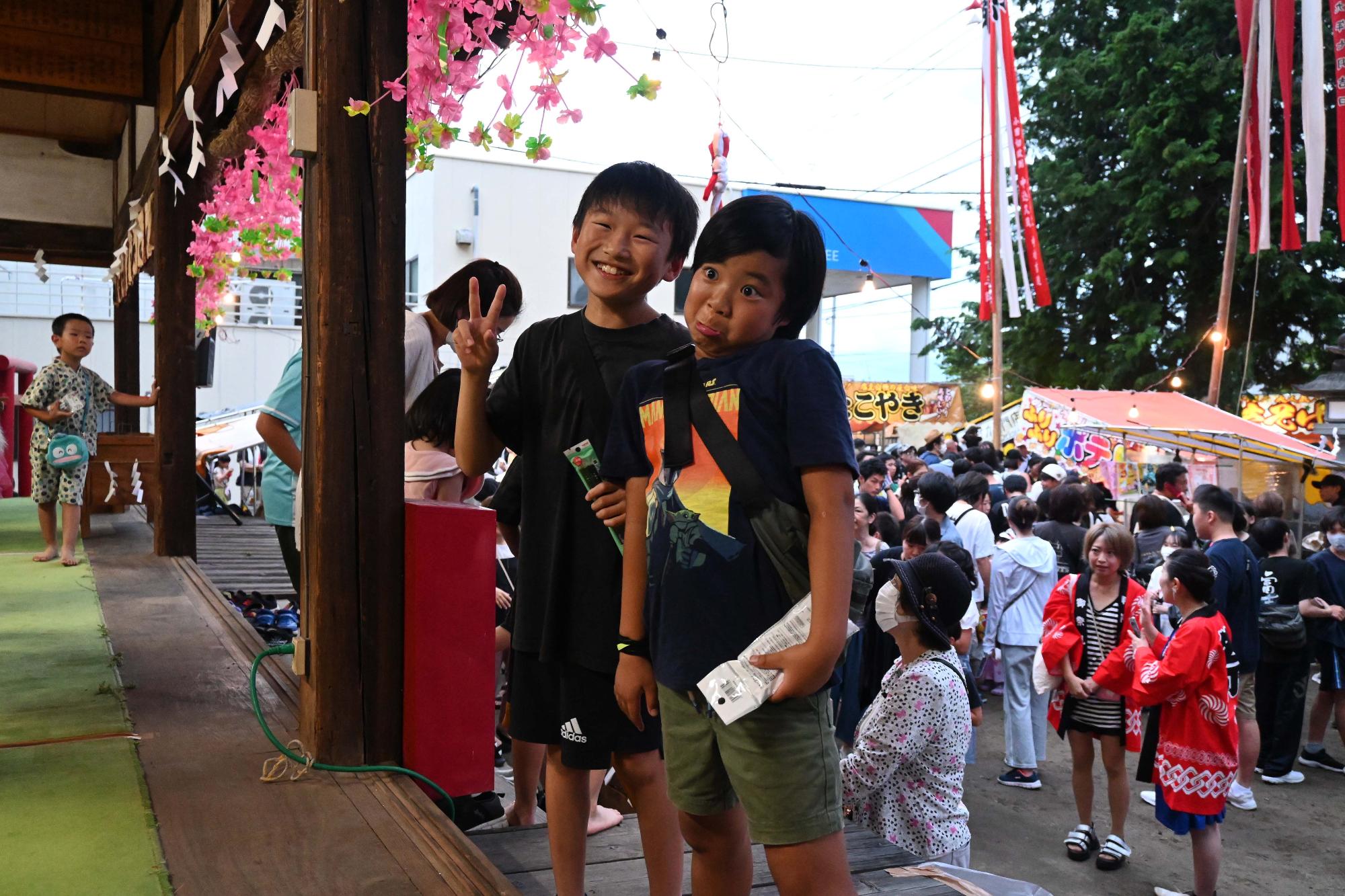 八幡神社祭典9319