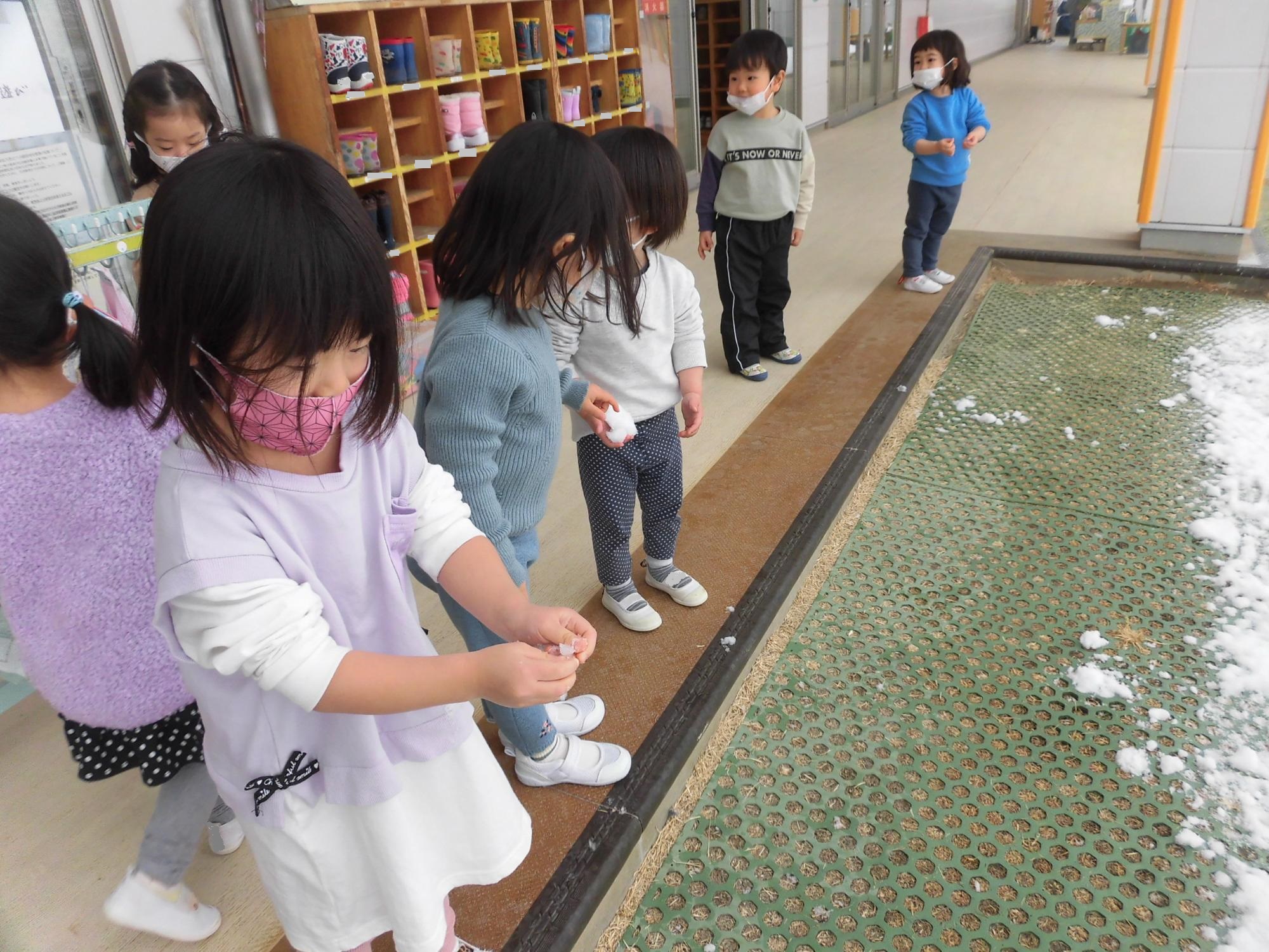 雪あそび