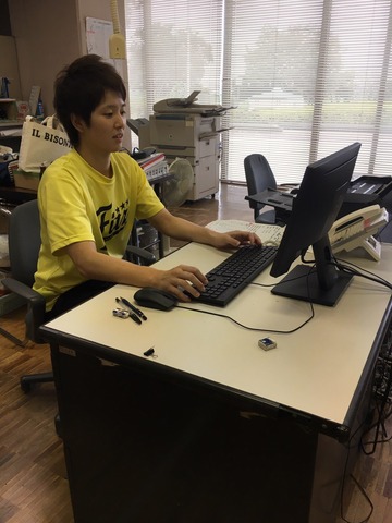 横井選手の写真6