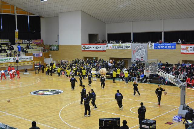 試合会場の様子の写真