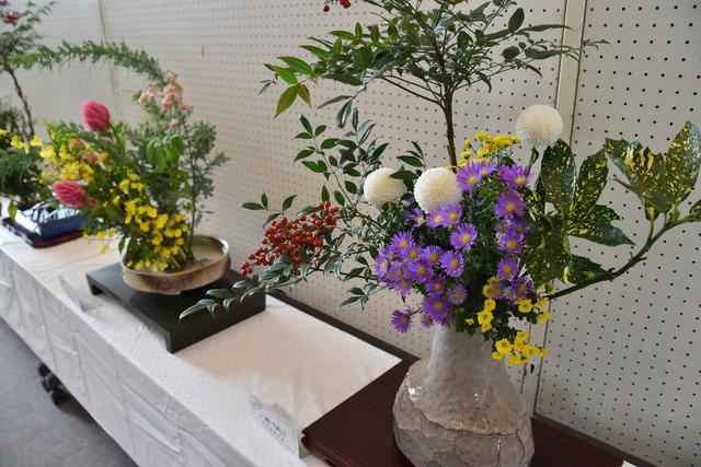 生け花の展示品の写真