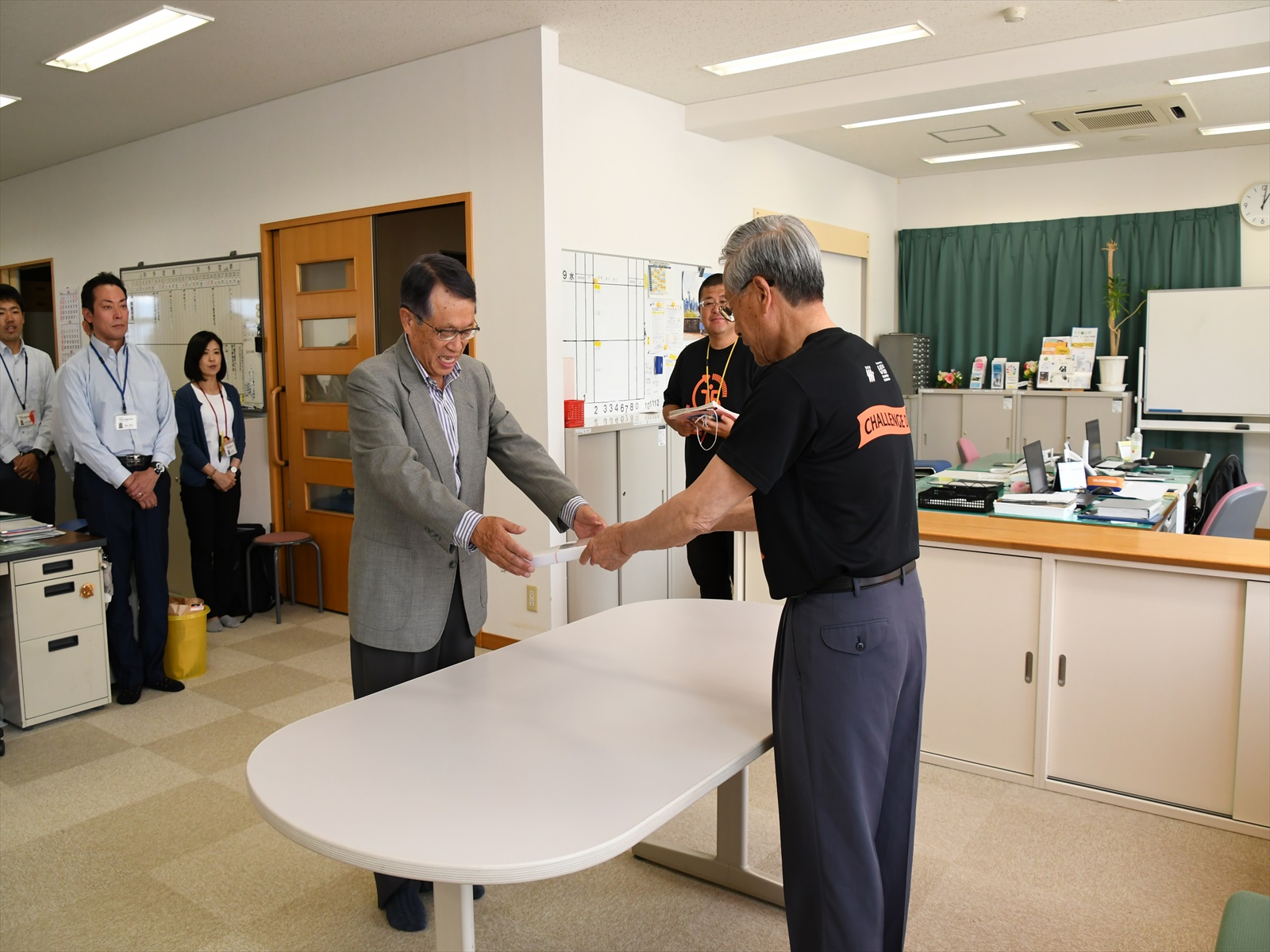 甲斐市社協ラジオ体操表彰