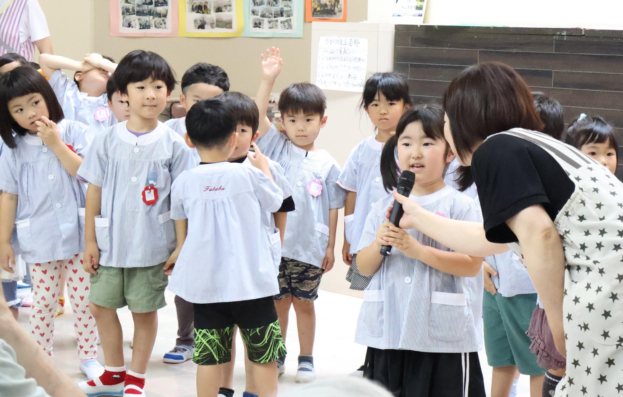 双葉西保育園 ひかりの里訪問