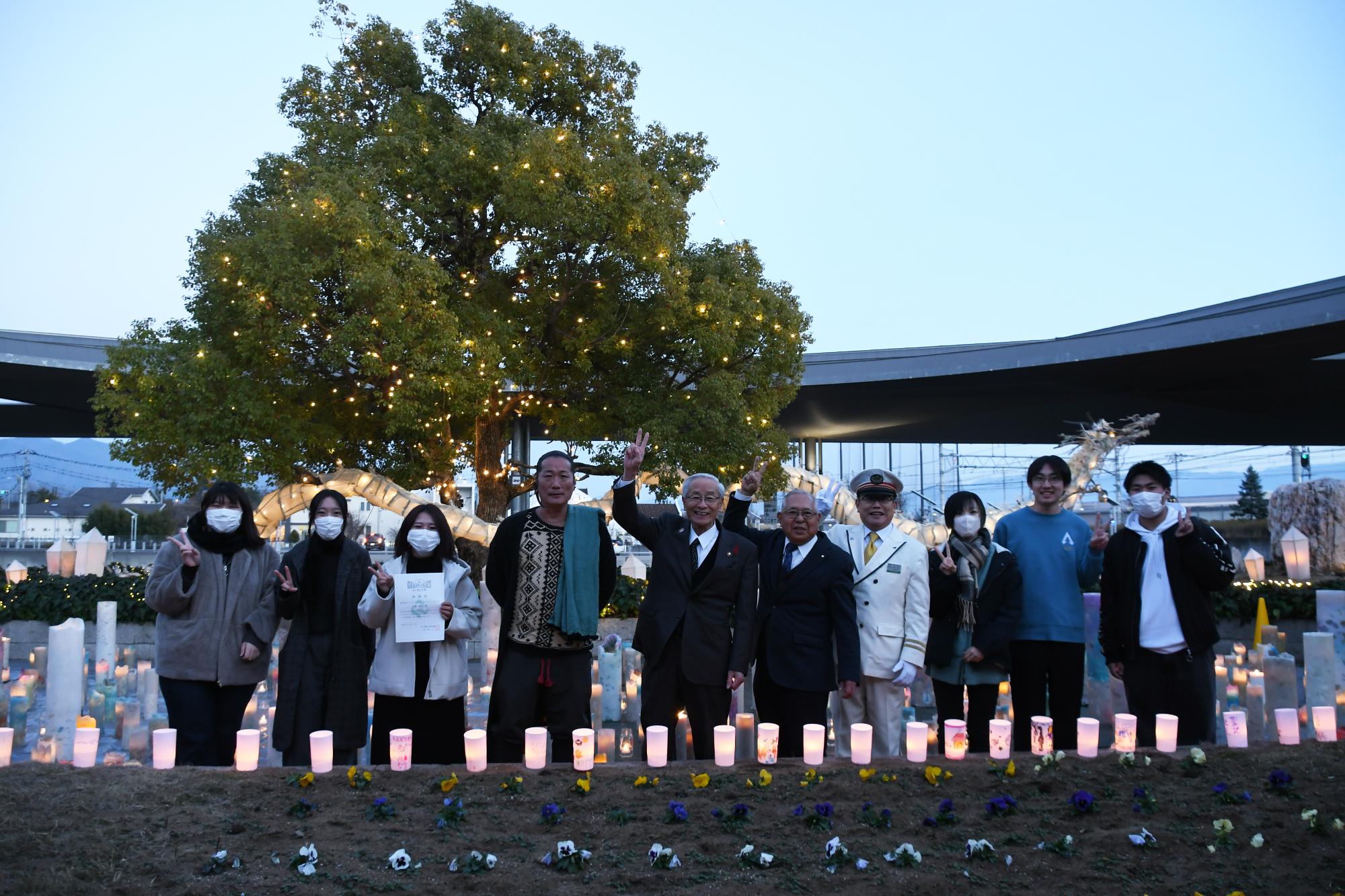 「DRAGON NIGHT～光る竜王灯夜～」開催