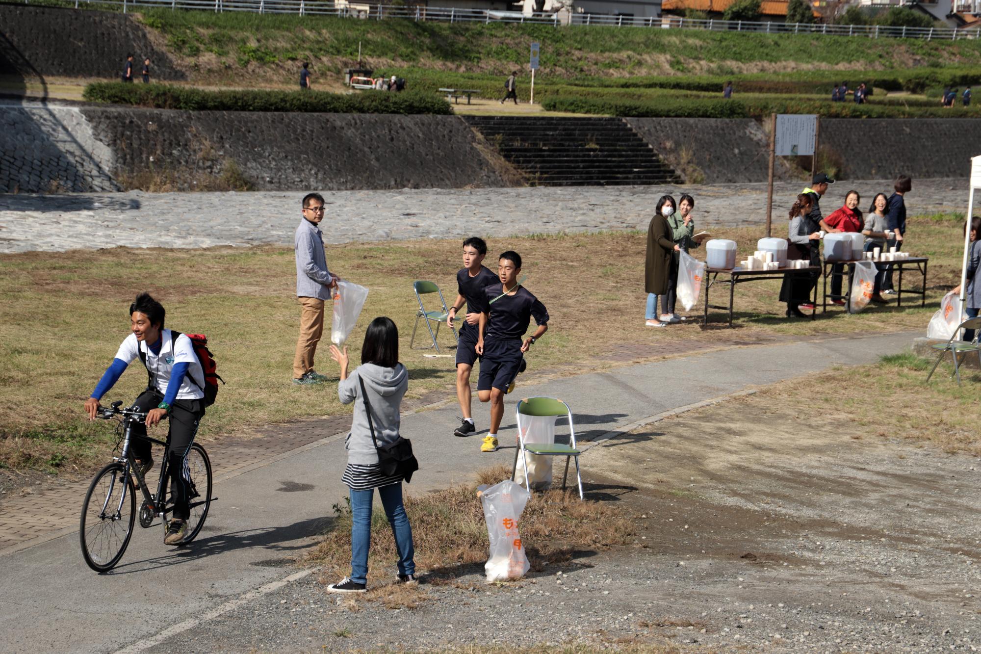 敷島中学校競歩大会