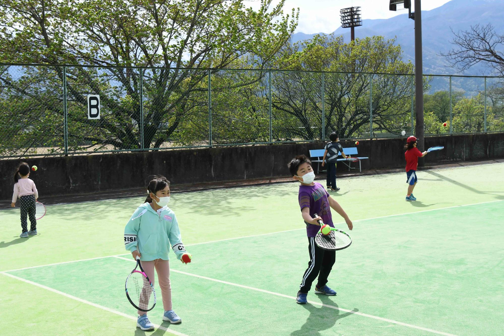20220416春のテニス体験教室