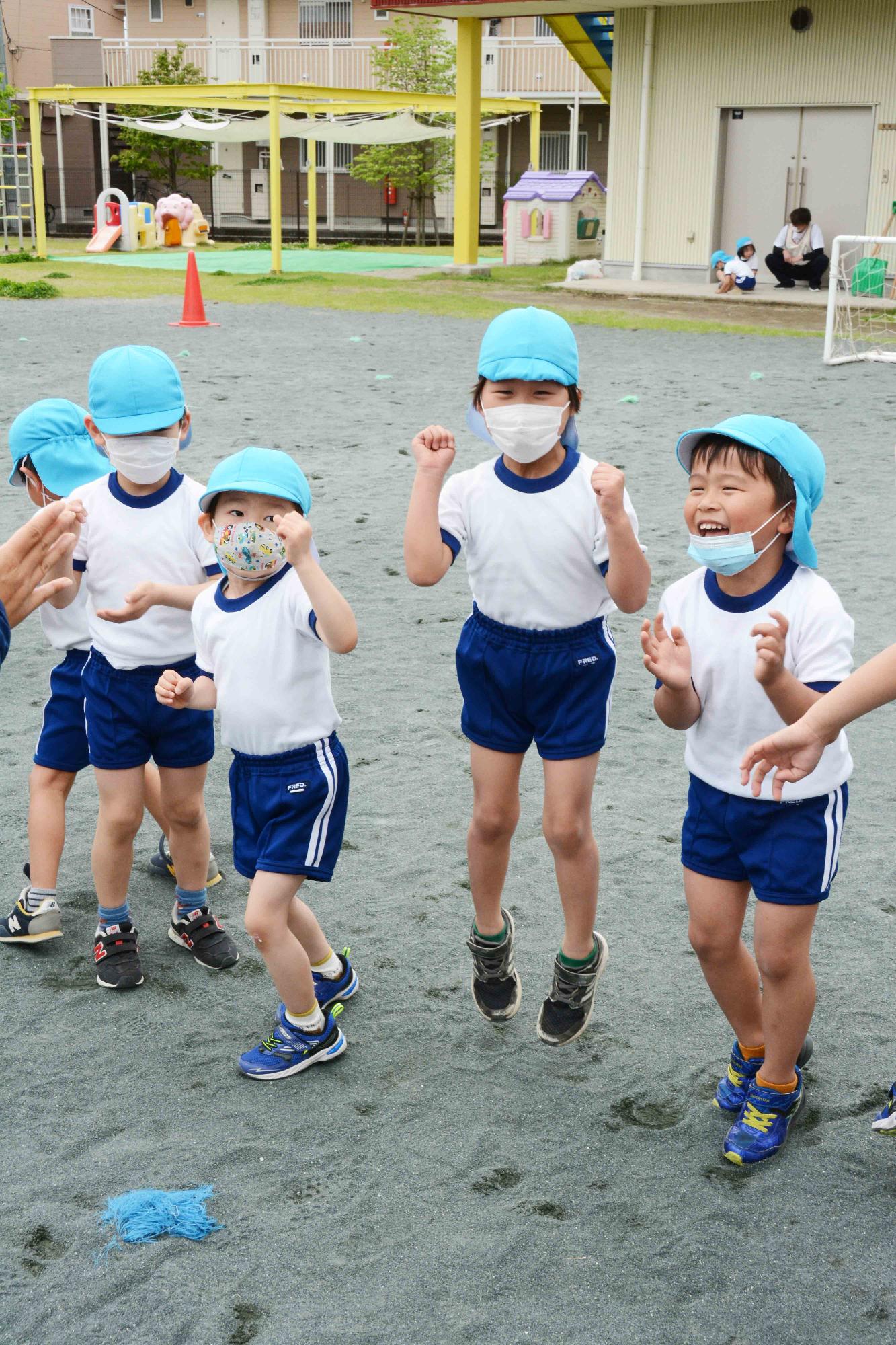 20220428竜王北保育園キッズサッカー