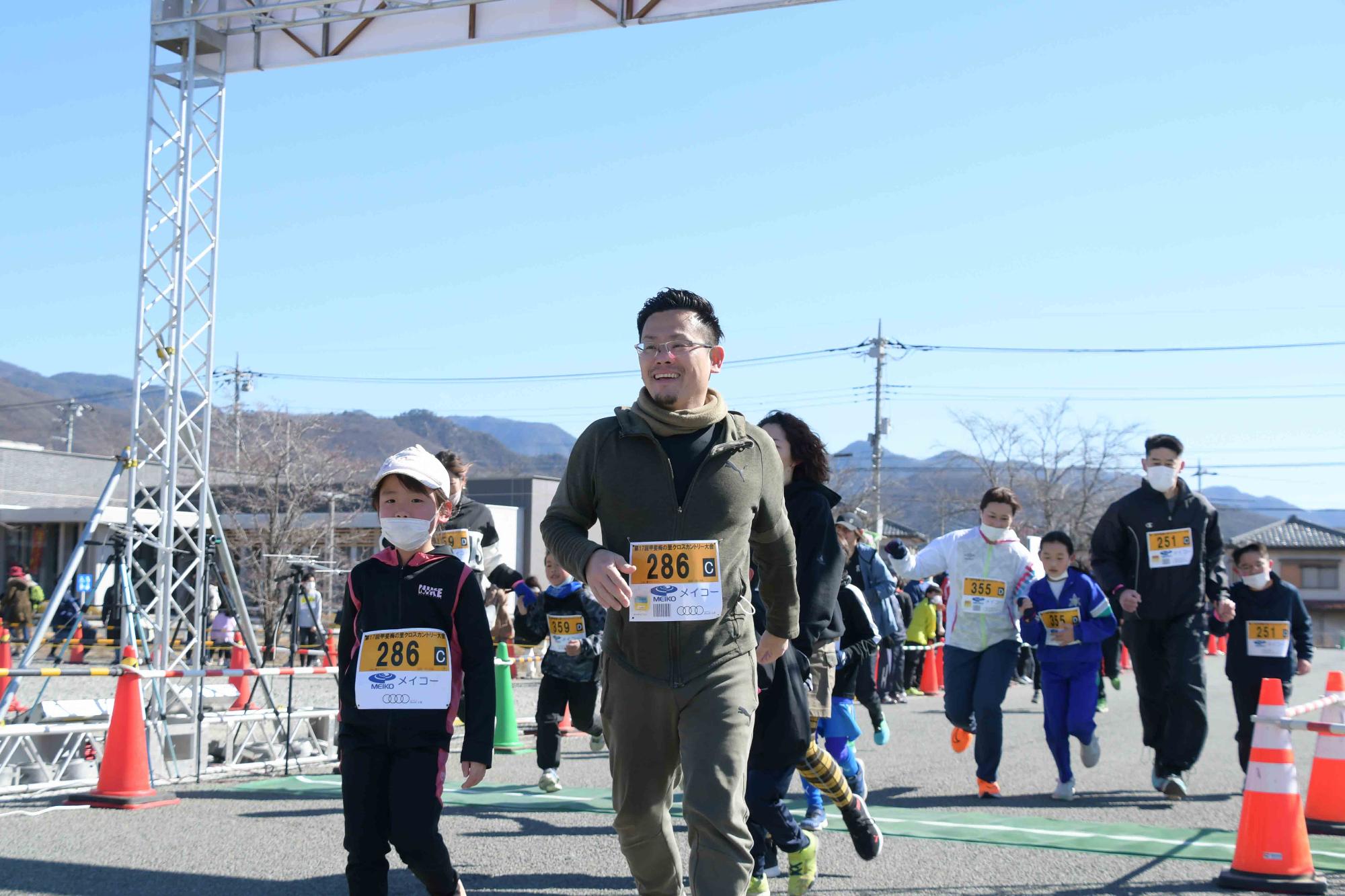 20230226甲斐梅の里クロスカントリー大会