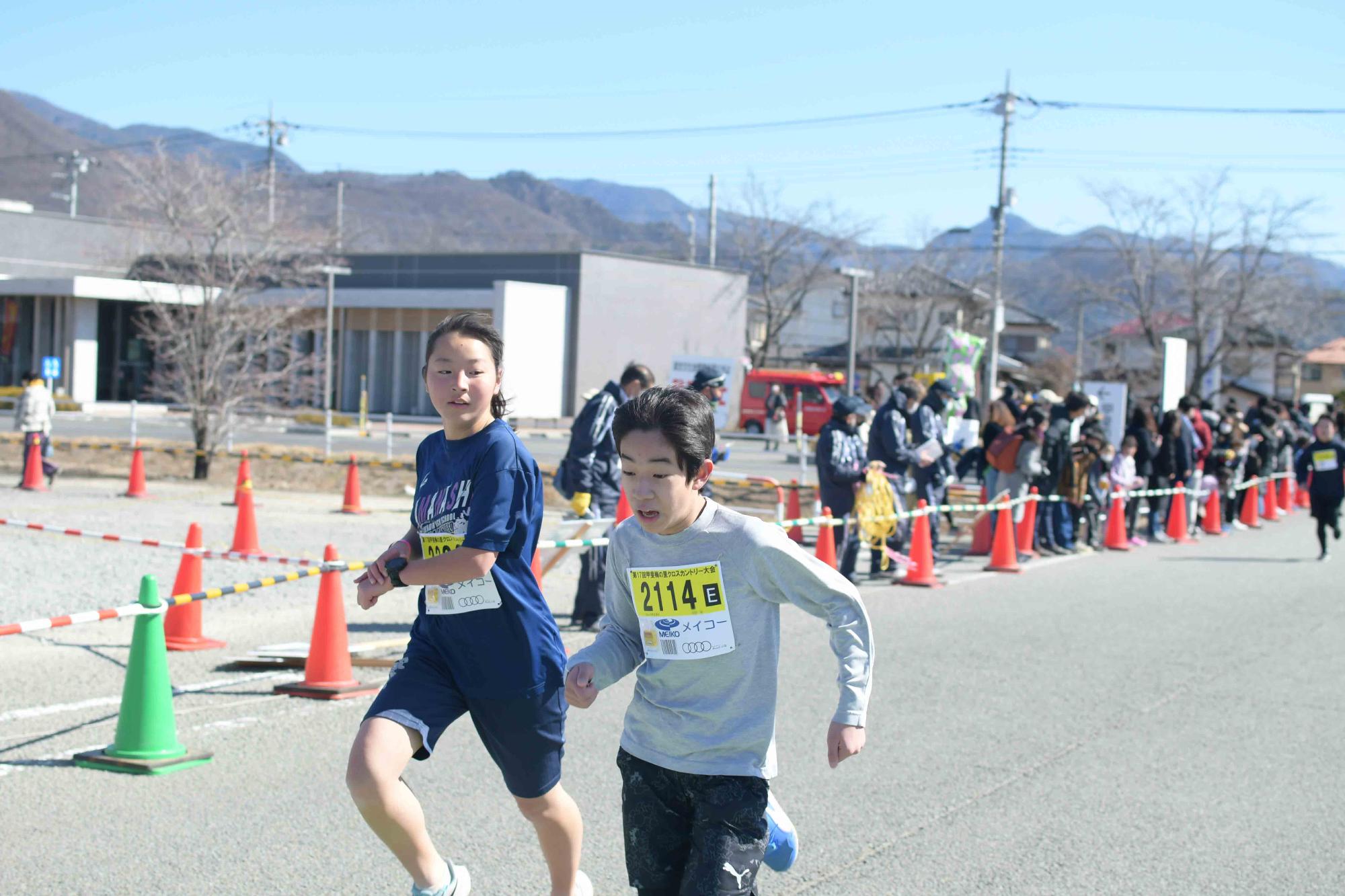 20230226甲斐梅の里クロスカントリー大会