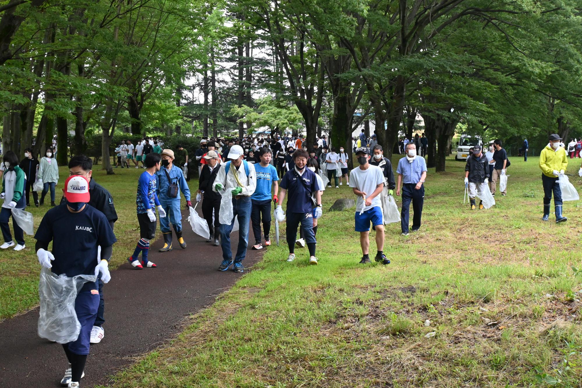 20230701富士川流域河川清掃