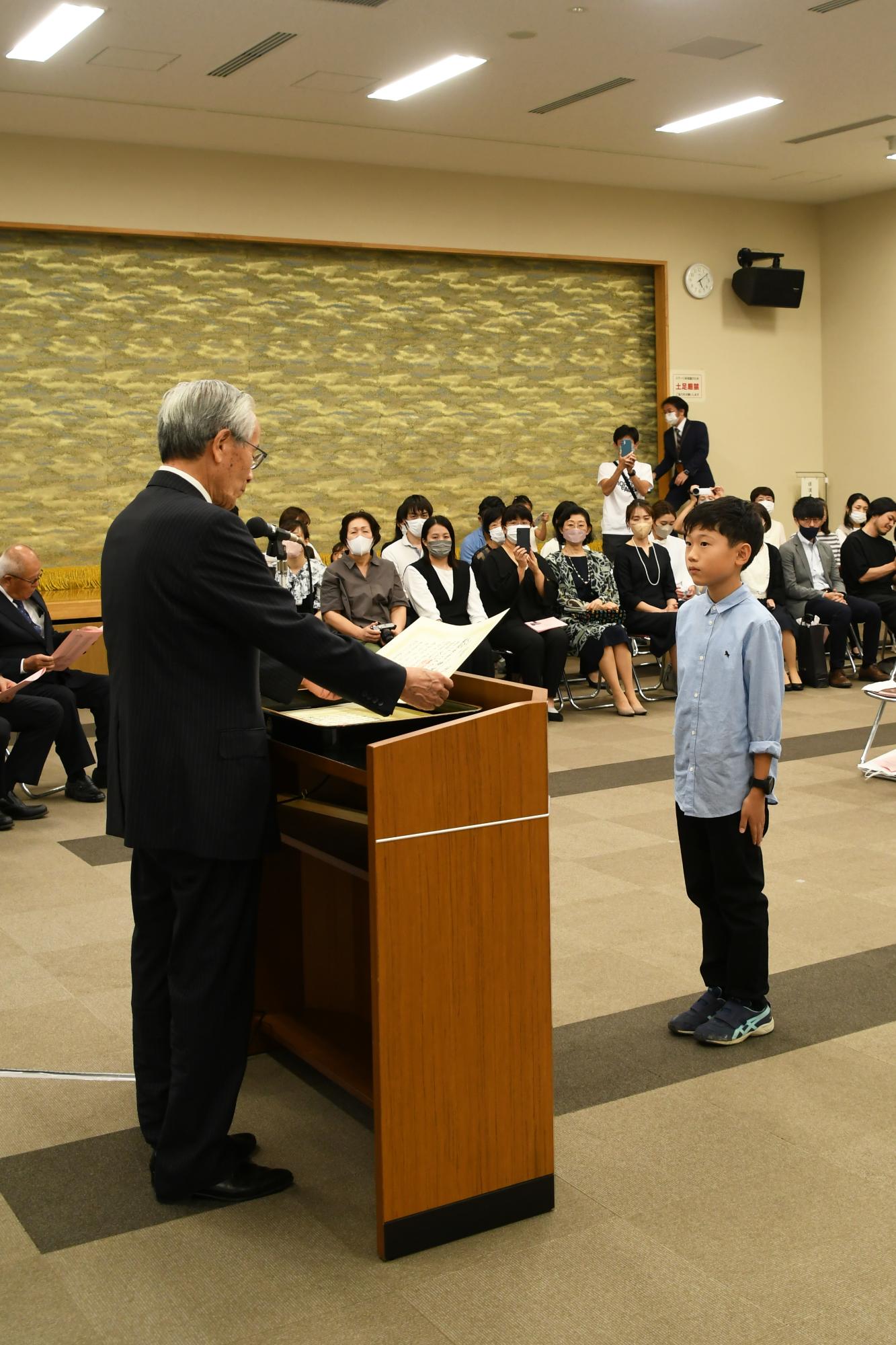 20230923山県大弐書道展表彰式