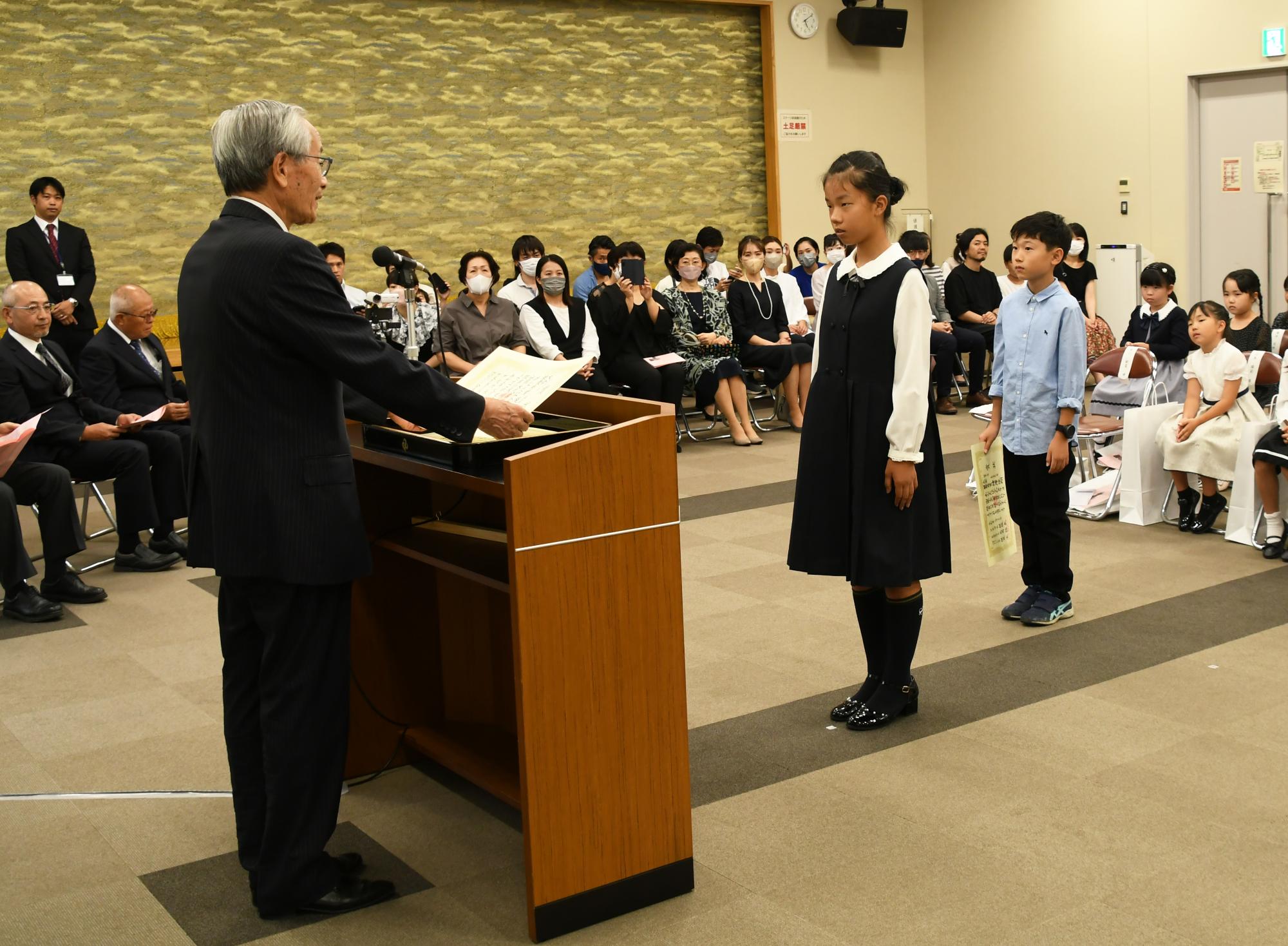 20230923山県大弐書道展表彰式