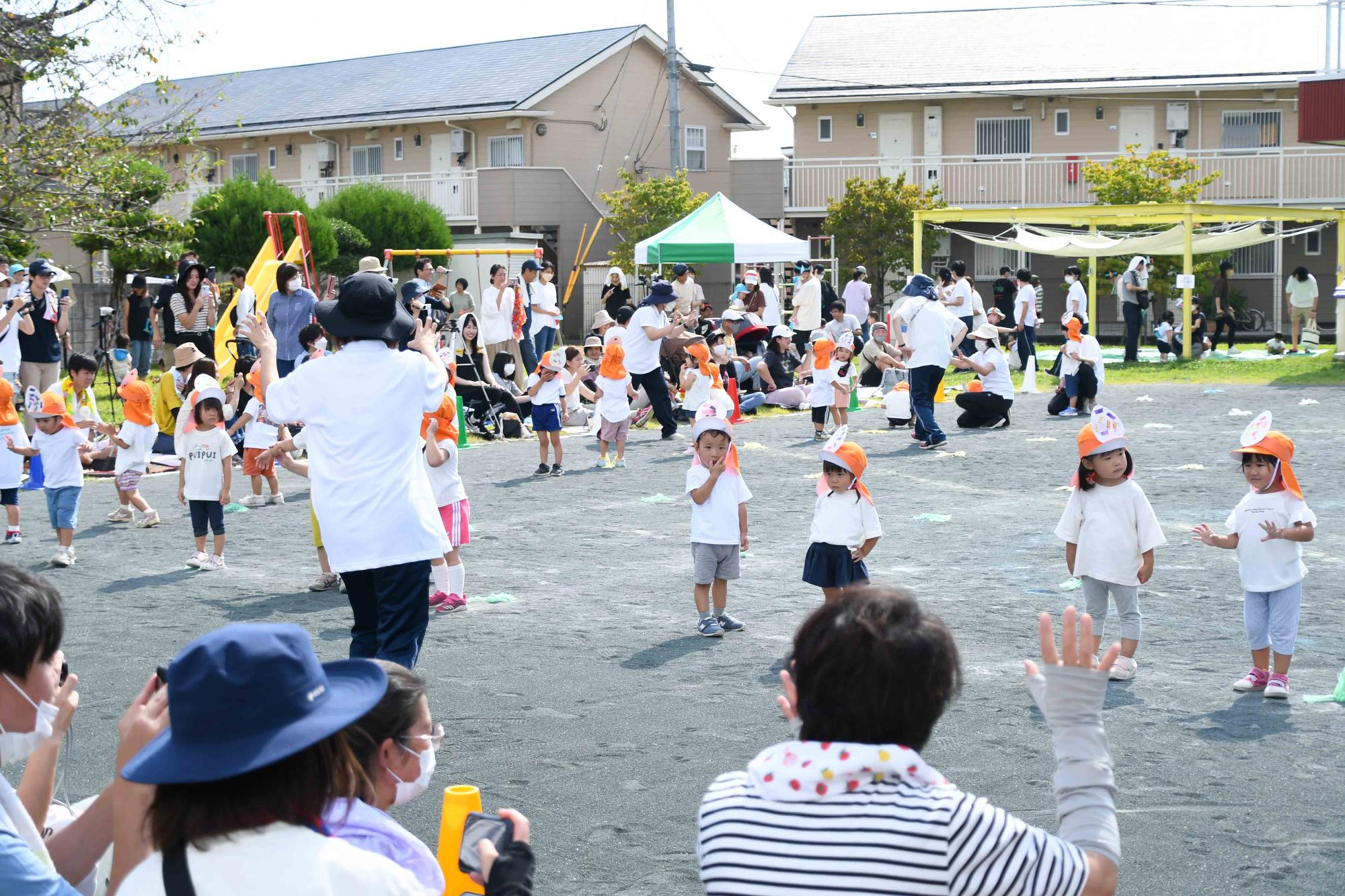 20230928竜王北保育園未満児運動会