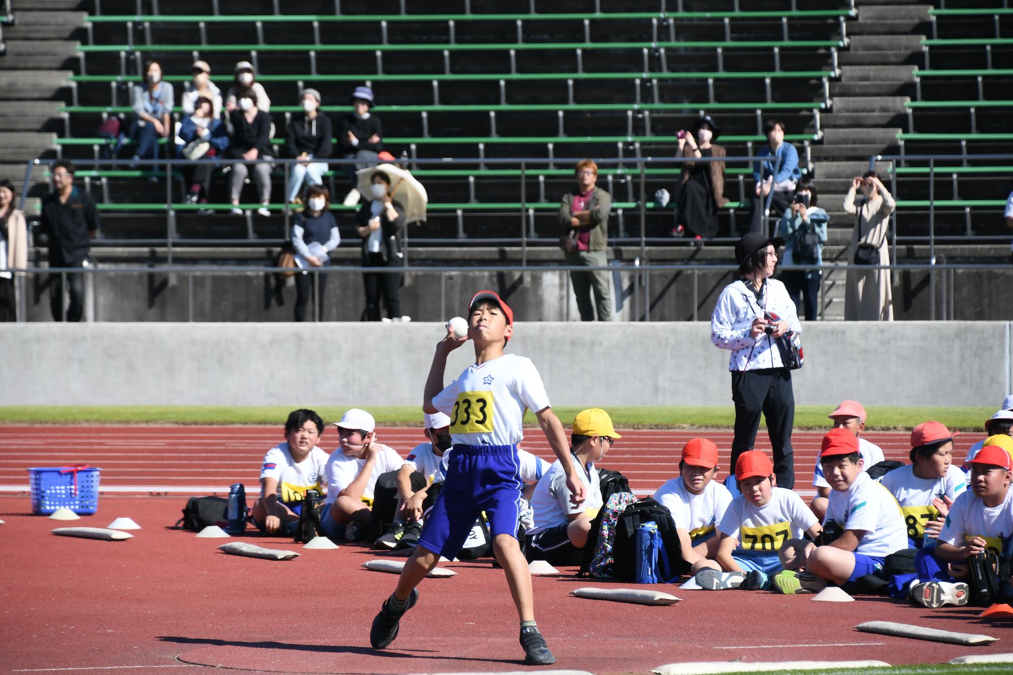 20231024市内小学校陸上記録会