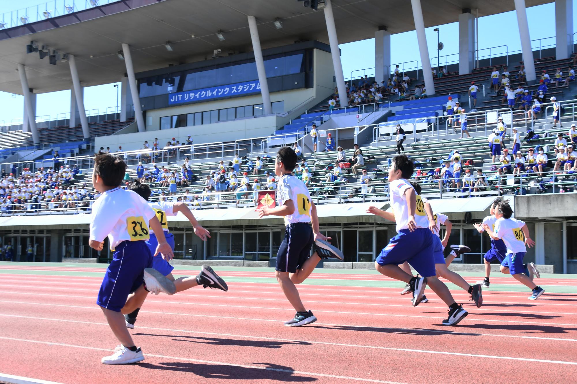 20231024市内小学校陸上記録会