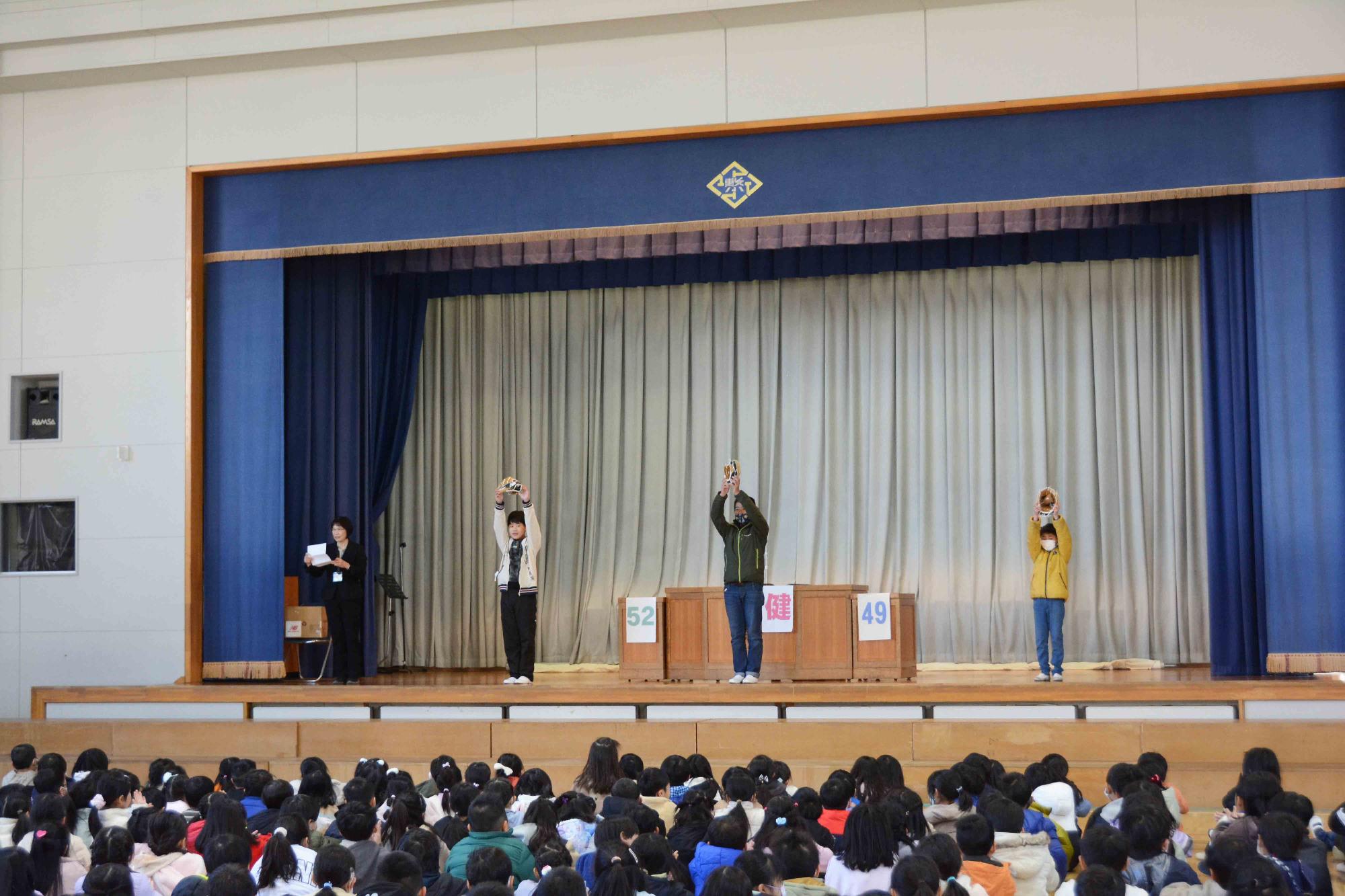 20240109敷島小学校3学期始業式