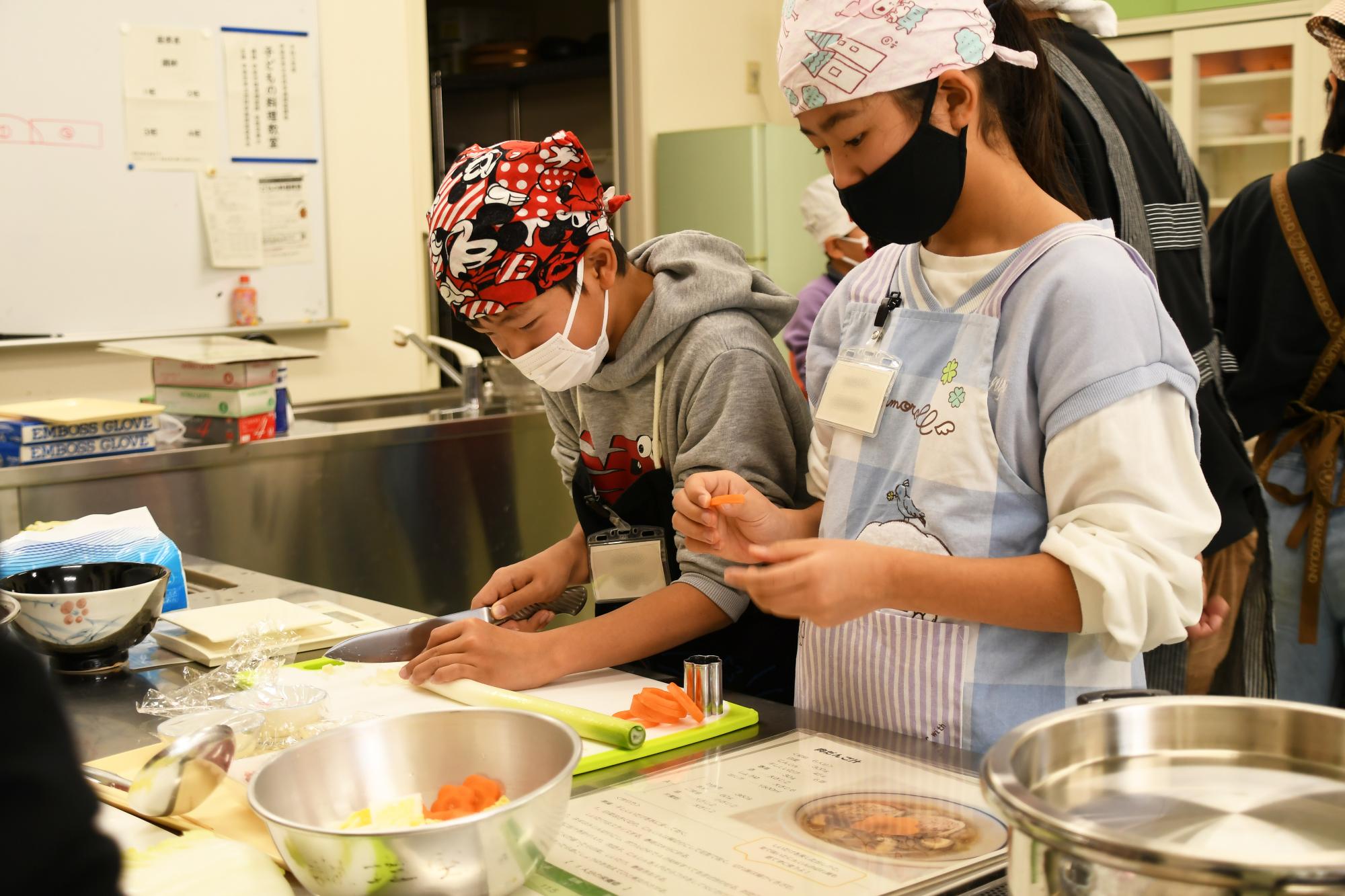 20240113子どもの料理教室