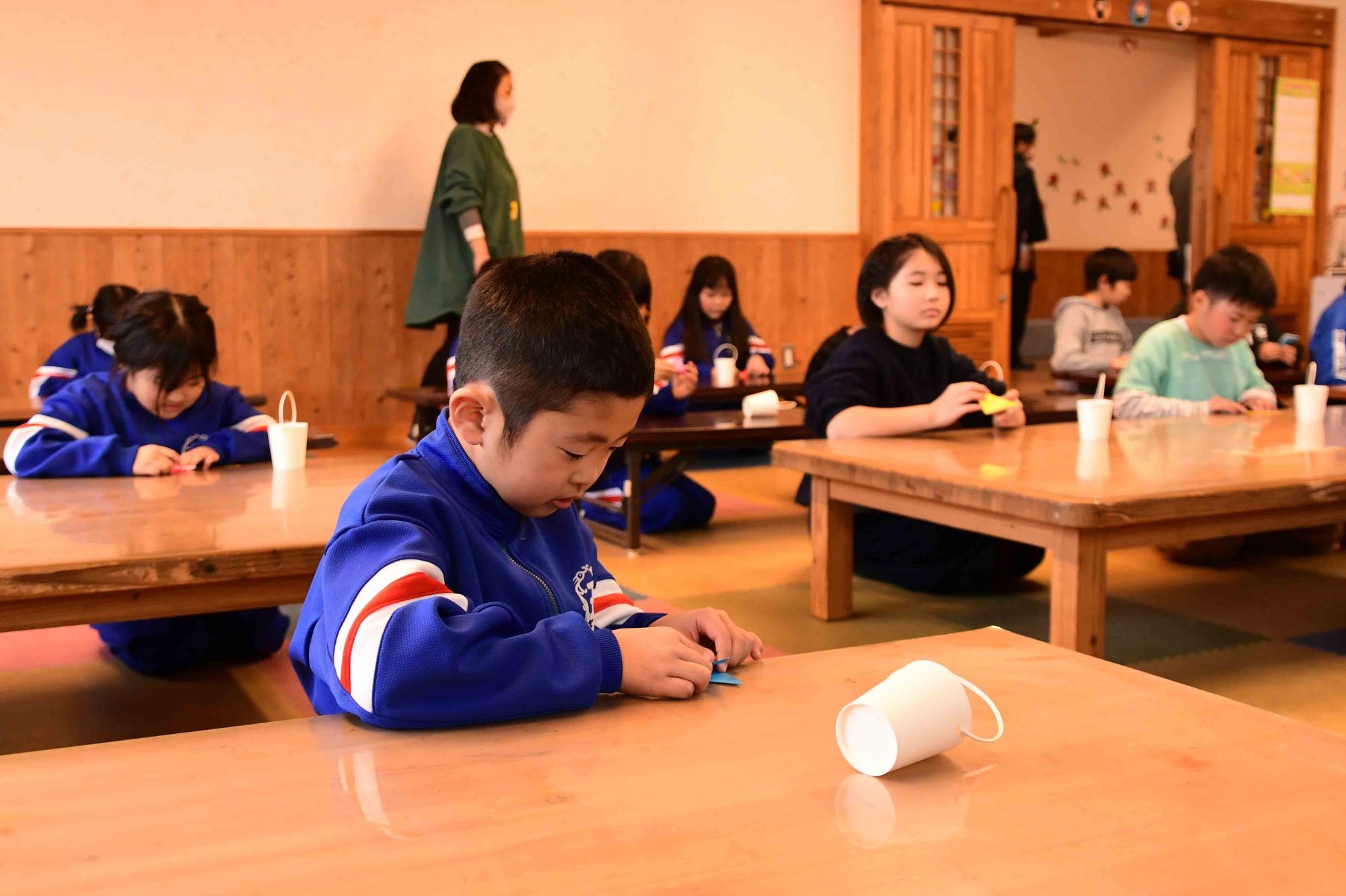 20240214竜王ふれあい館バレンタイン製作