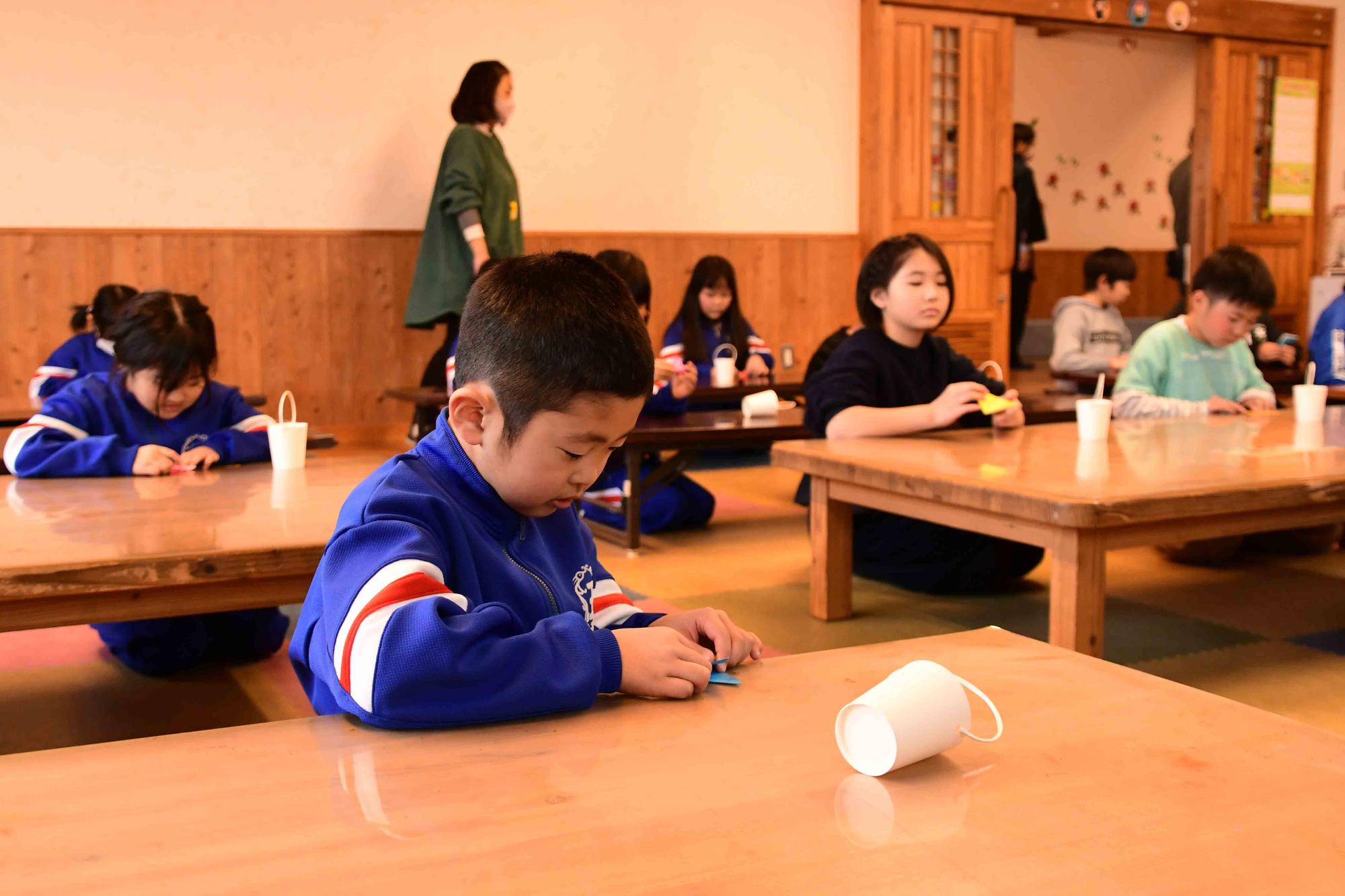 20240214竜王ふれあい館バレンタイン製作