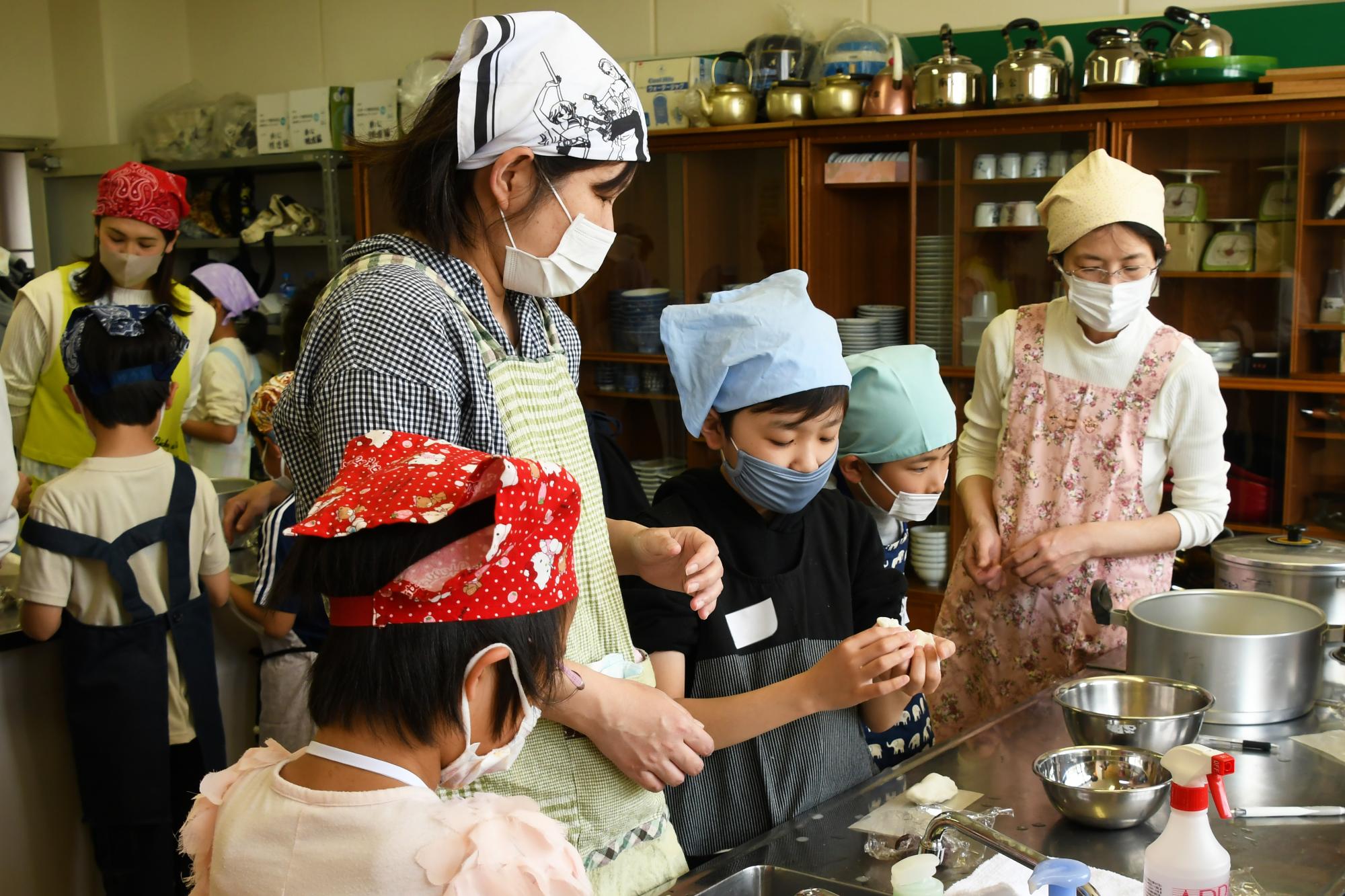 20240420柏餅を手作りしよう