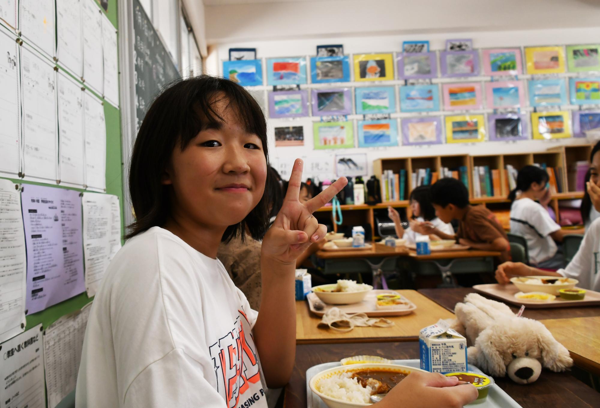 20240902市制施行20周年記念給食