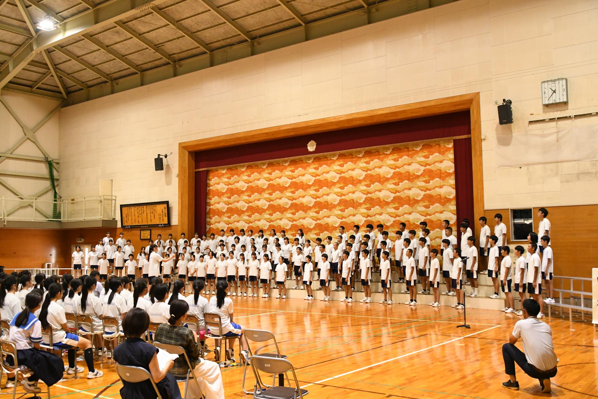 20240919玉幡中学校緑水祭文化部門