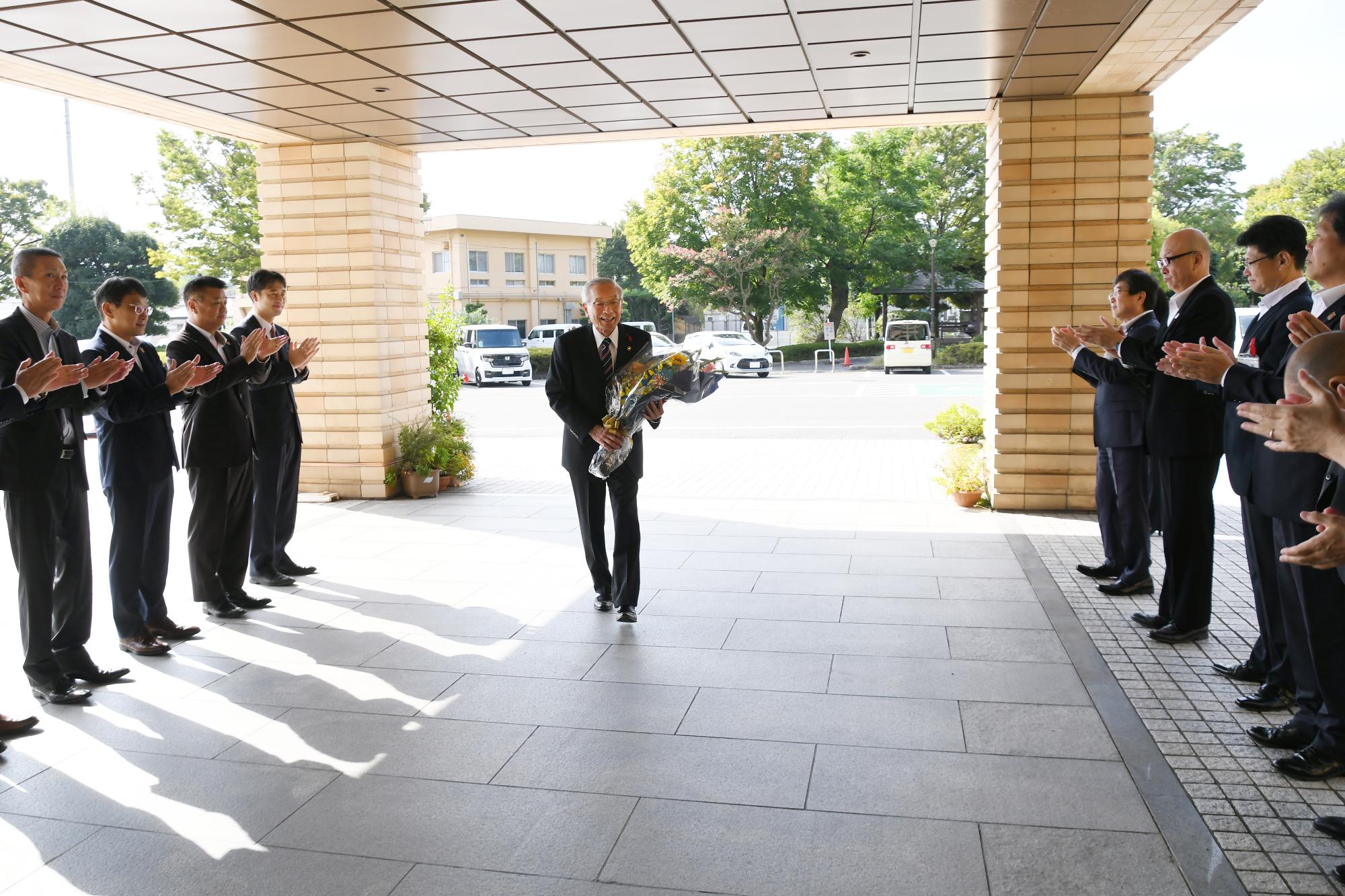 20241003保坂市政の5期目がスタートしました