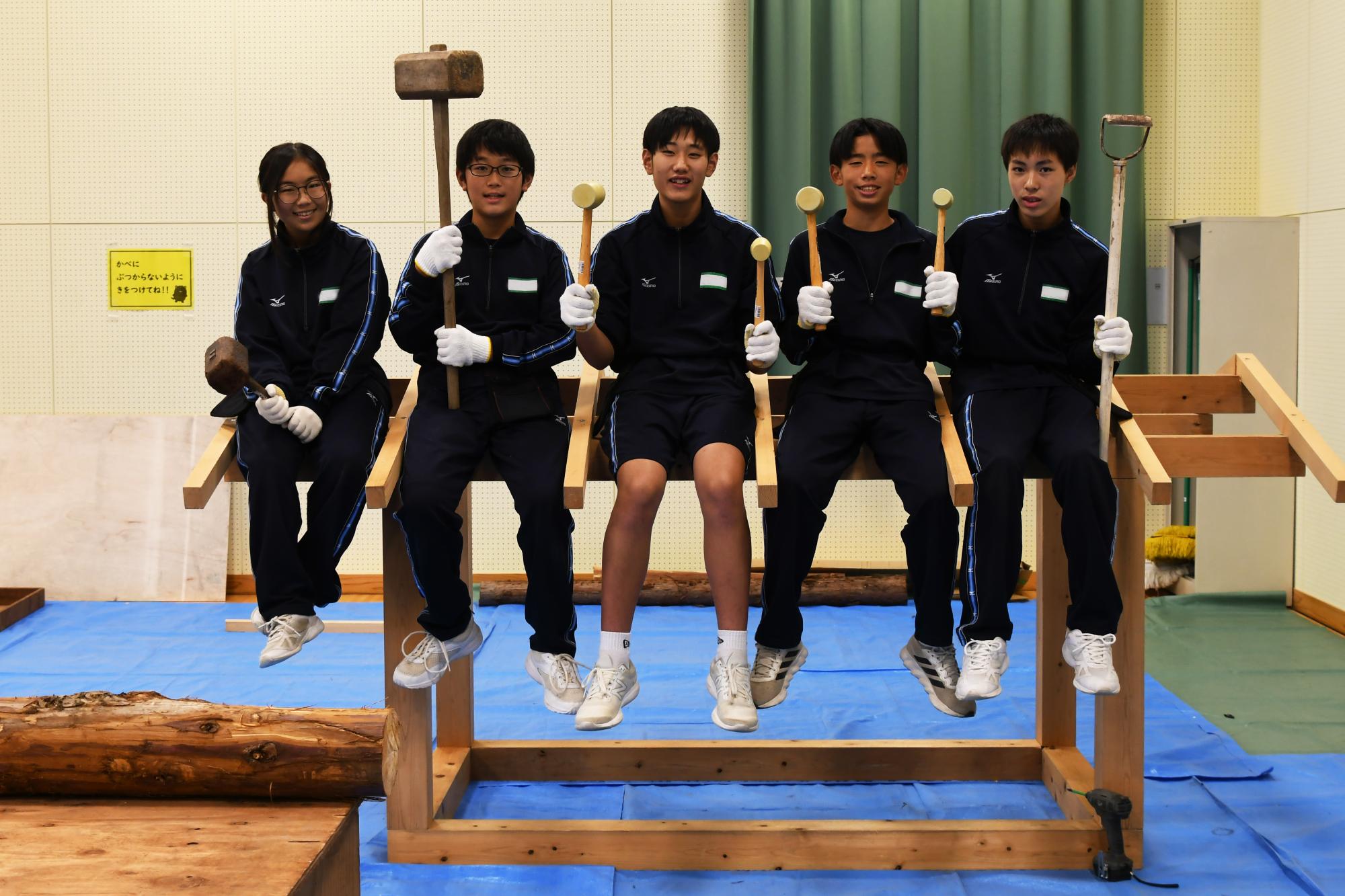 20241029敷島中学校職場体験