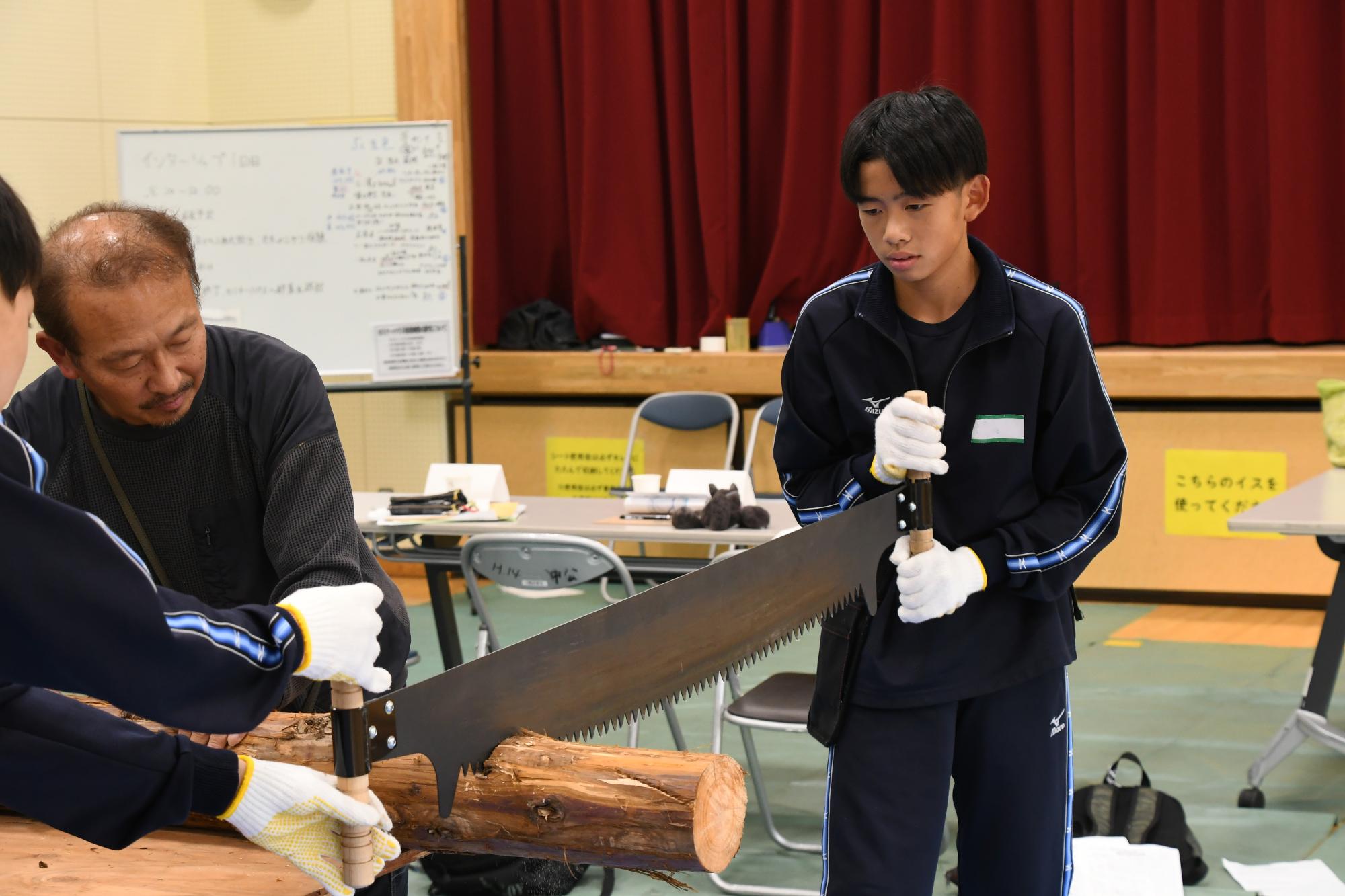 20241029敷島中学校職場体験