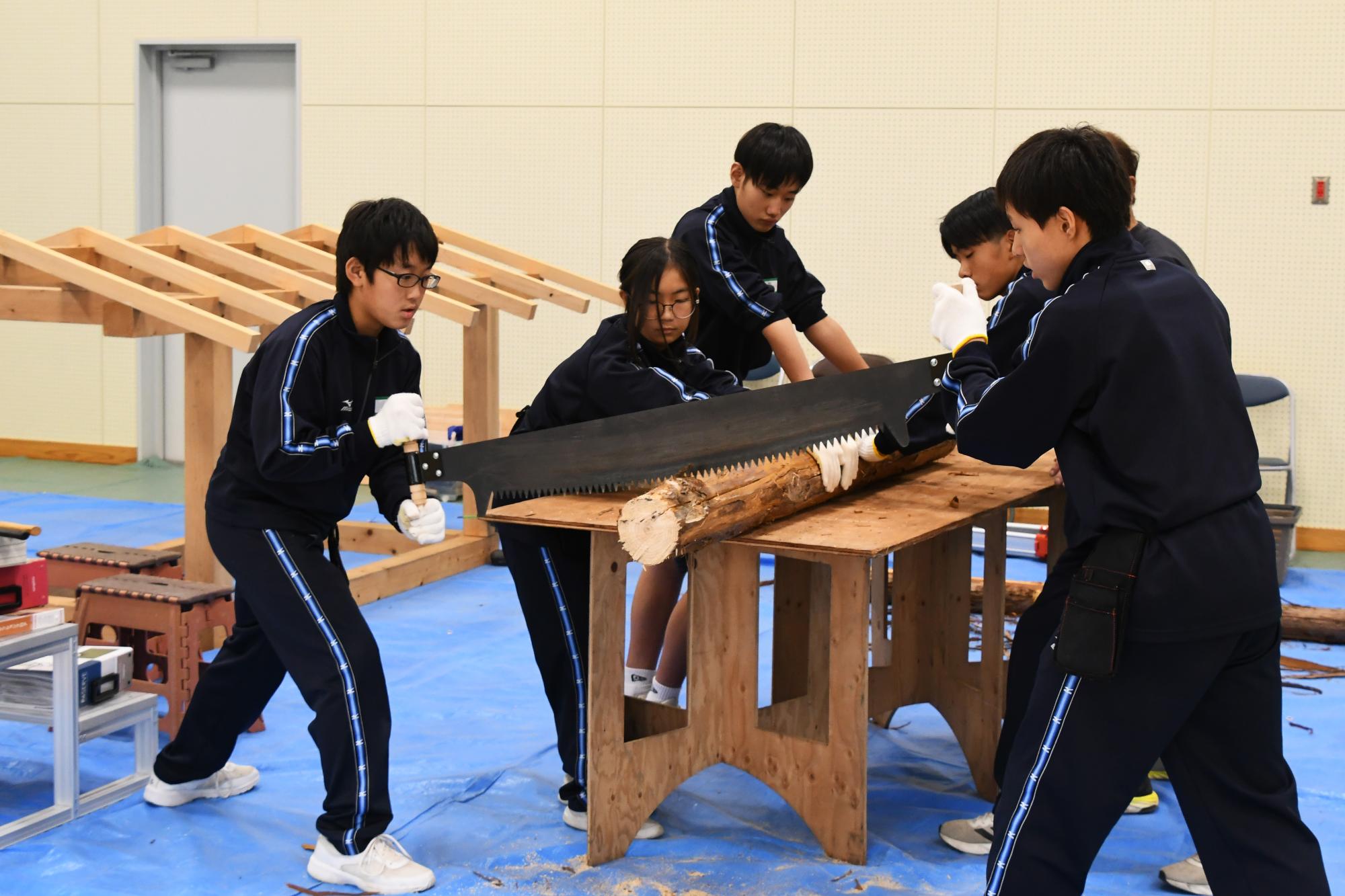20241029敷島中学校職場体験