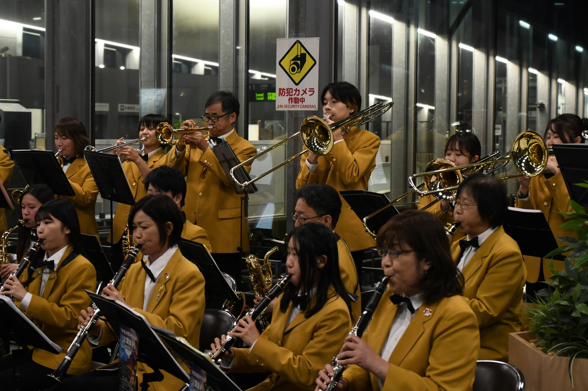 20241109竜王駅イルミネーション点灯式