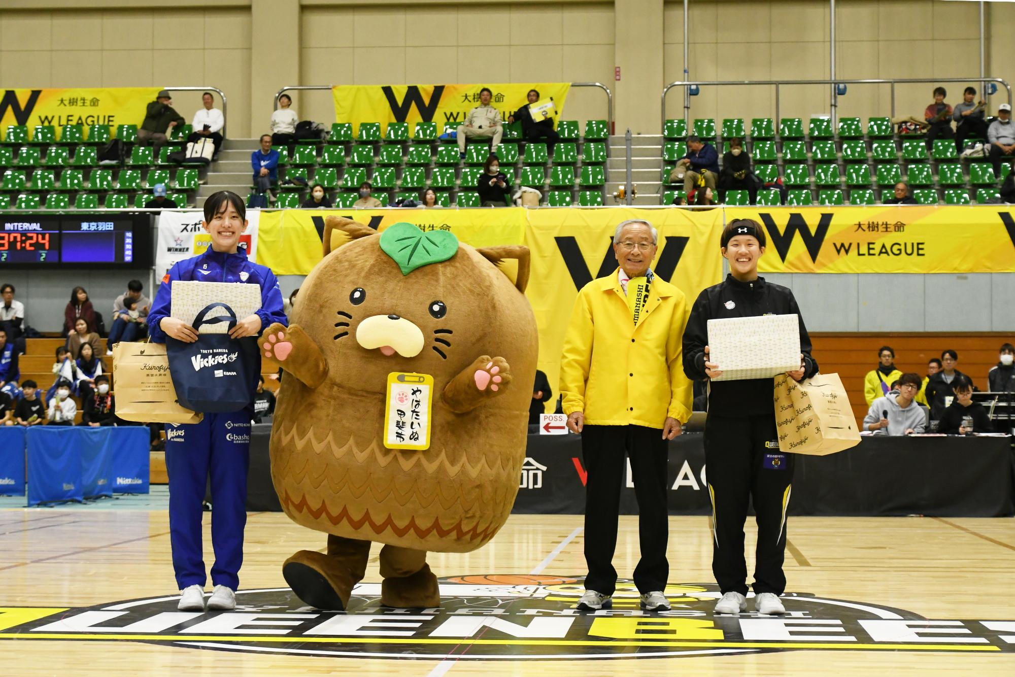 20241207山梨クィーンビーズ対東京羽田ヴィッキーズ