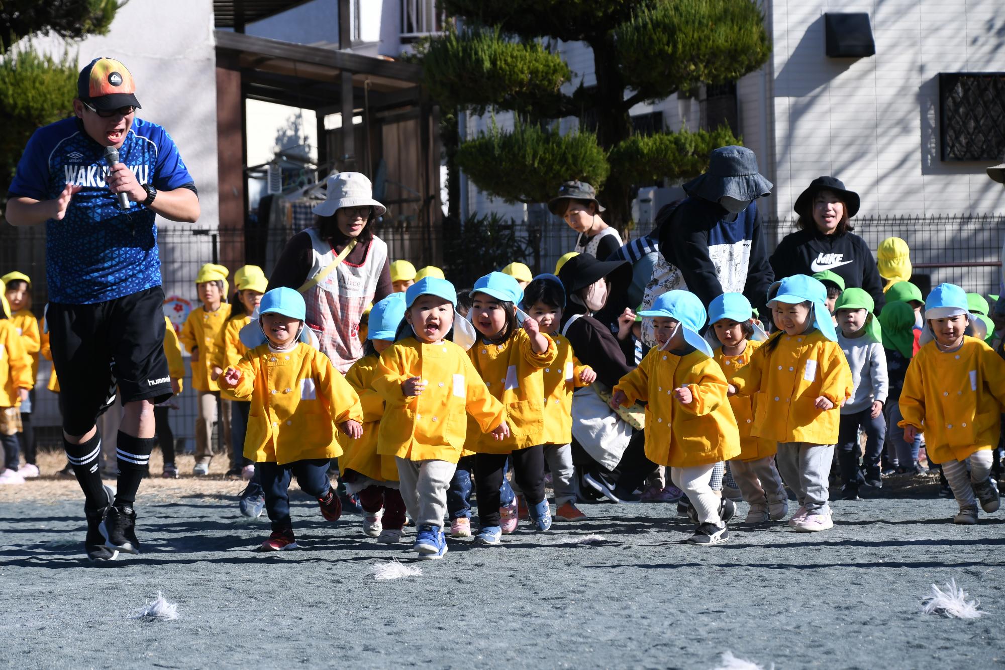 20241212竜王北保育園冬の運動会
