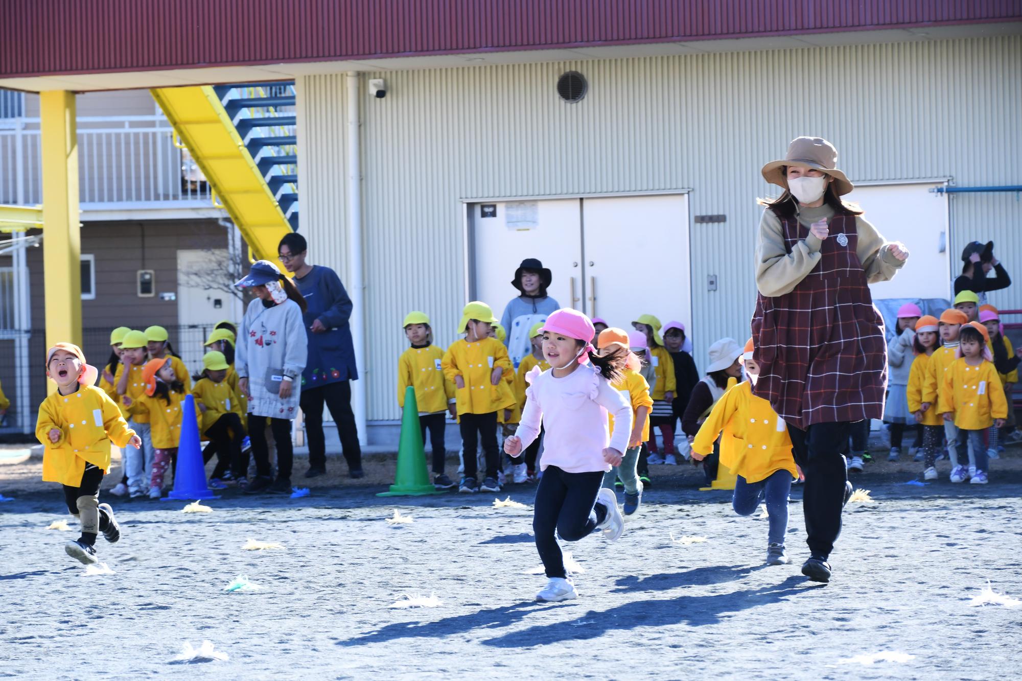 20241212竜王北保育園冬の運動会
