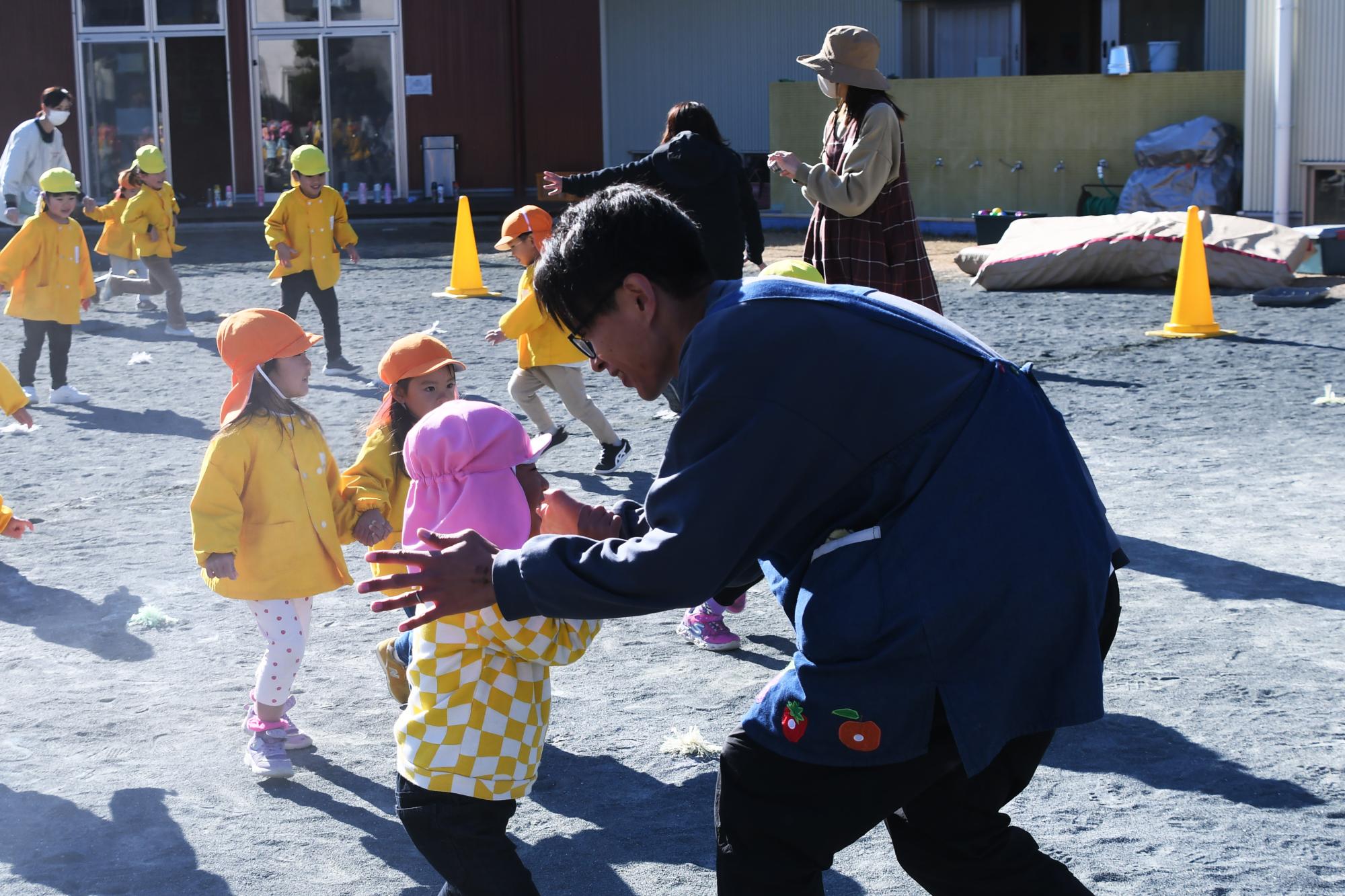 20241212竜王北保育園冬の運動会