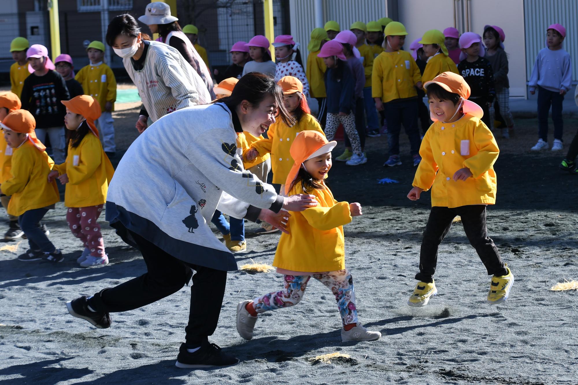 20241212竜王北保育園冬の運動会