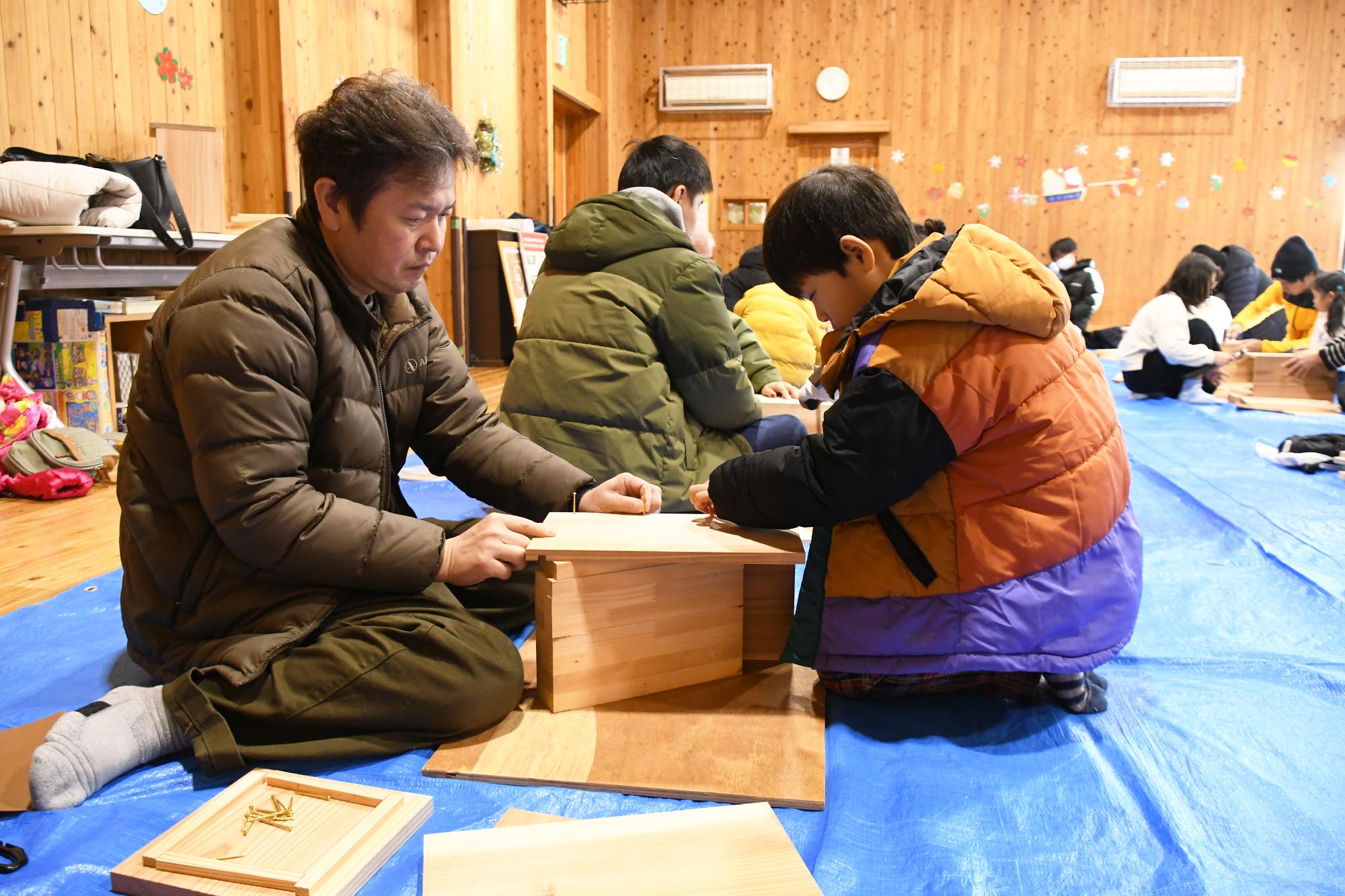 20241221親子ふれあい木工教室