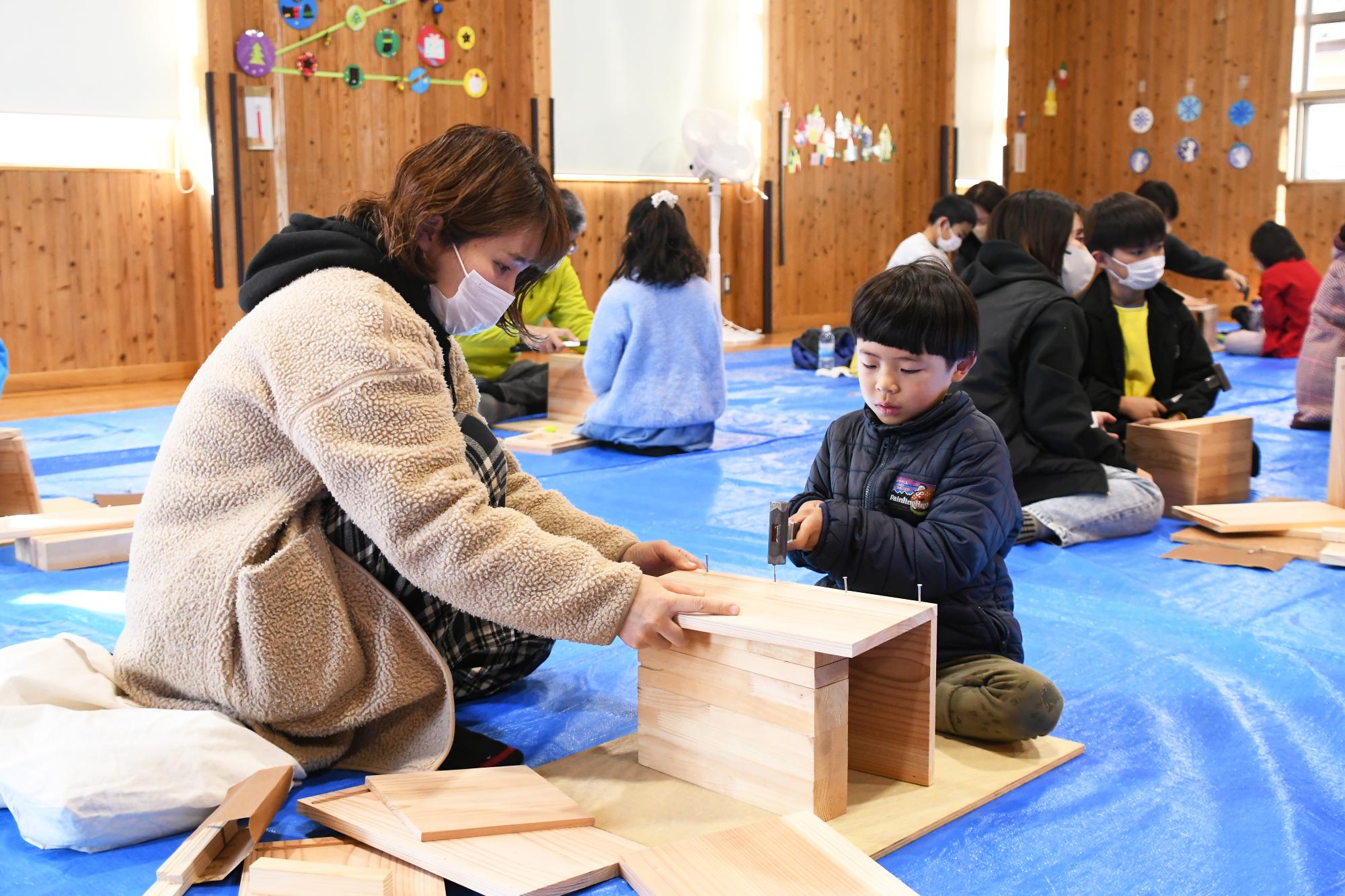 20241221親子ふれあい木工教室