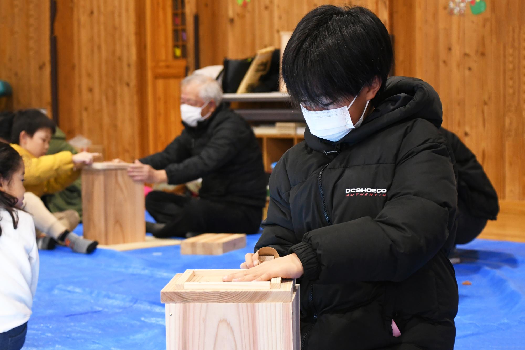 20241221親子ふれあい木工教室