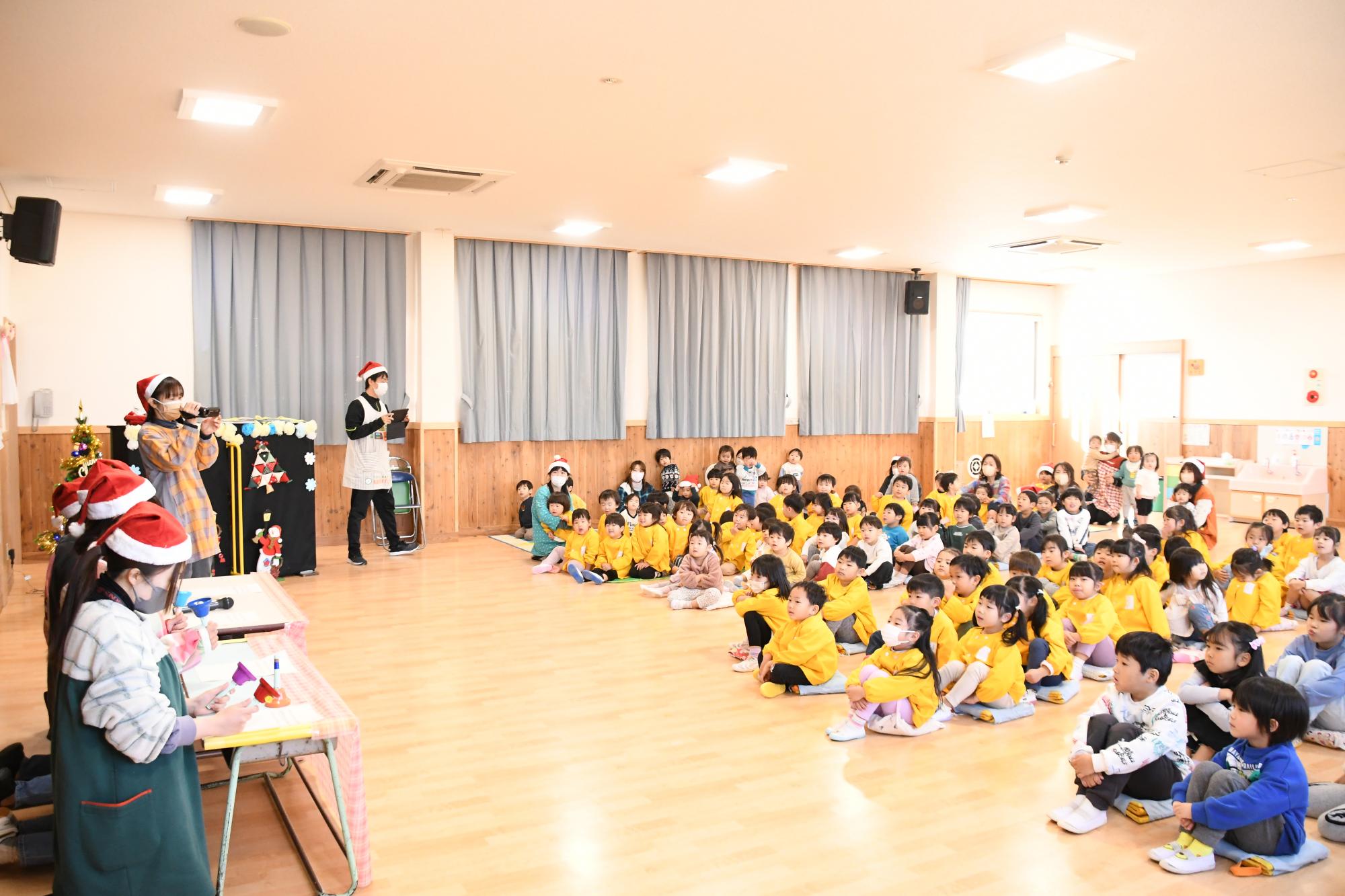 20241224竜王東保育園クリスマス会
