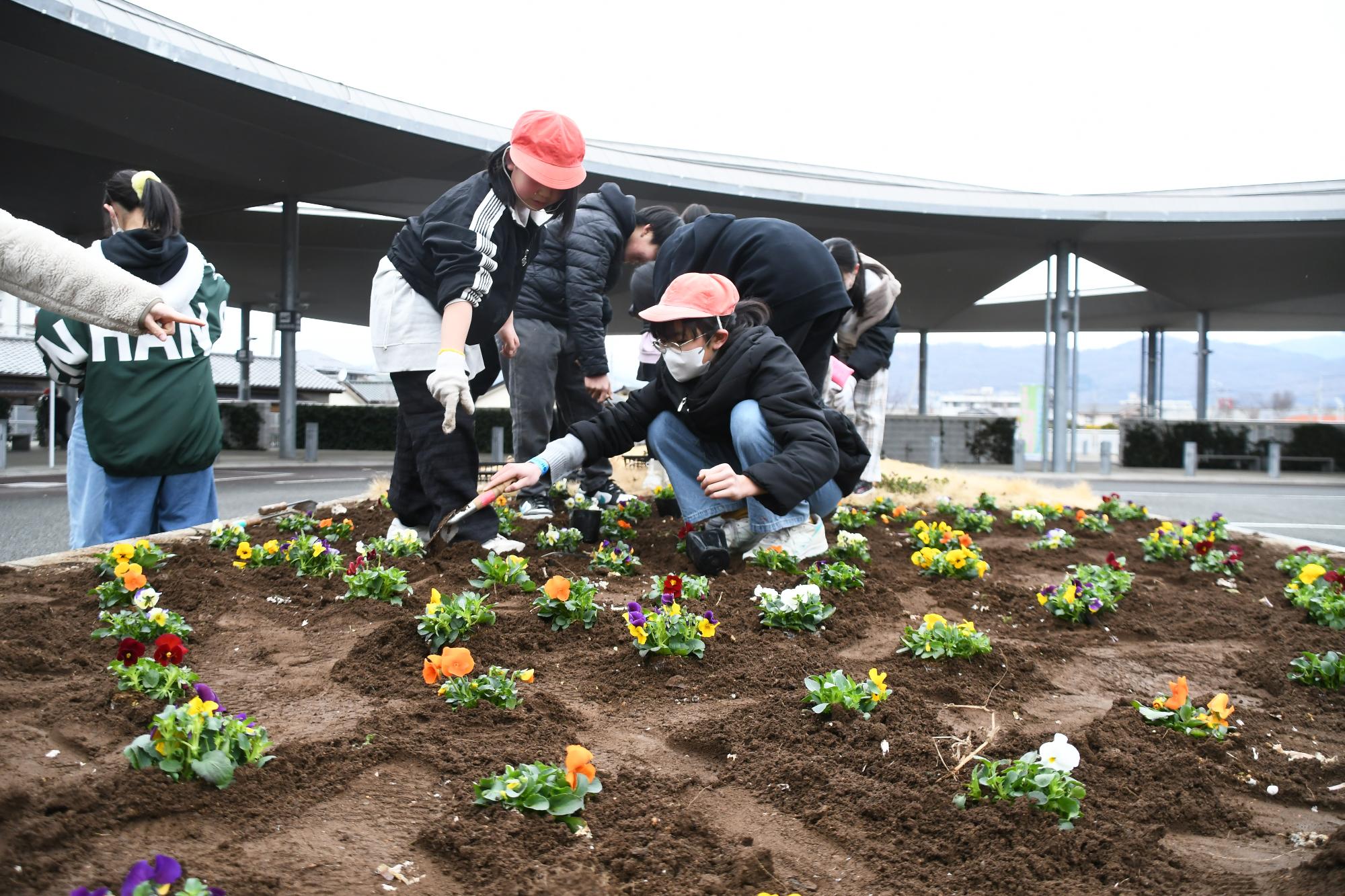 20250304竜王小学校清掃美化活動