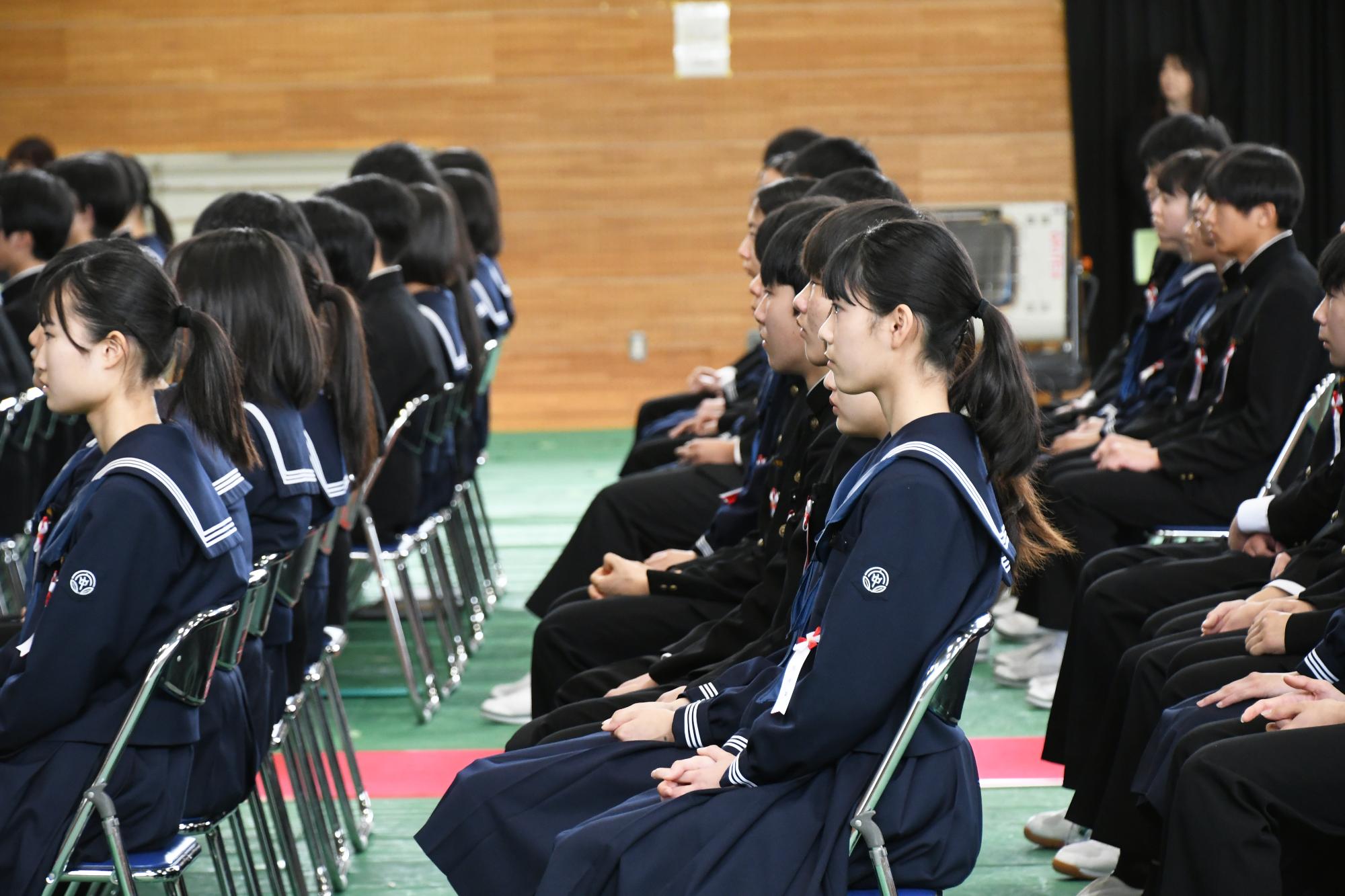 20250312双葉中学校卒業式
