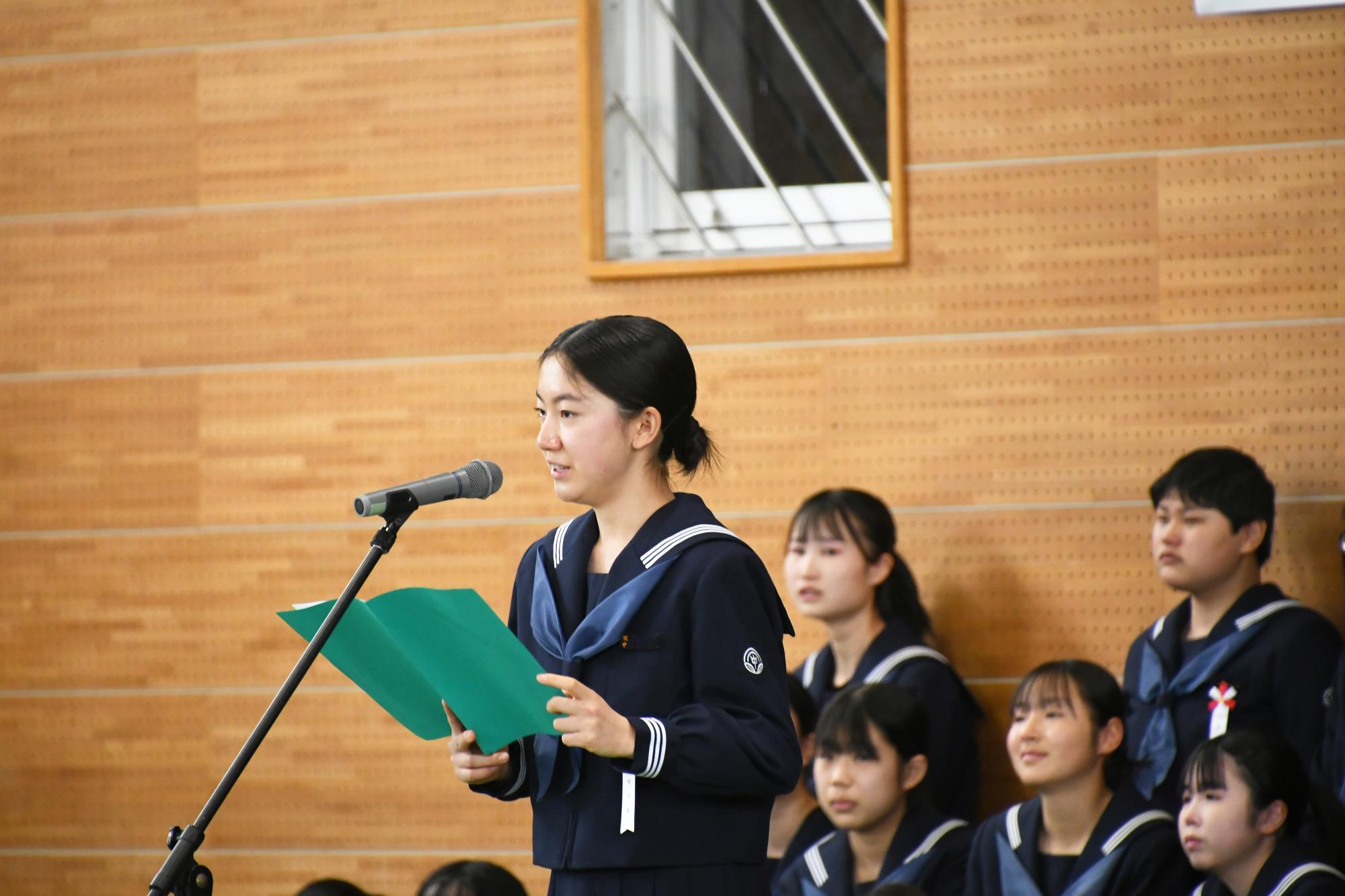 20250312双葉中学校卒業式