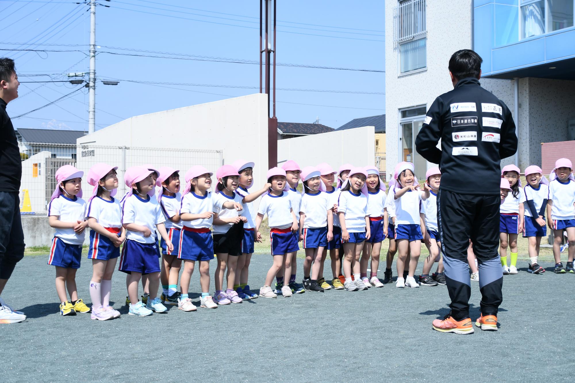 20250417敷島保育園サッカー教室
