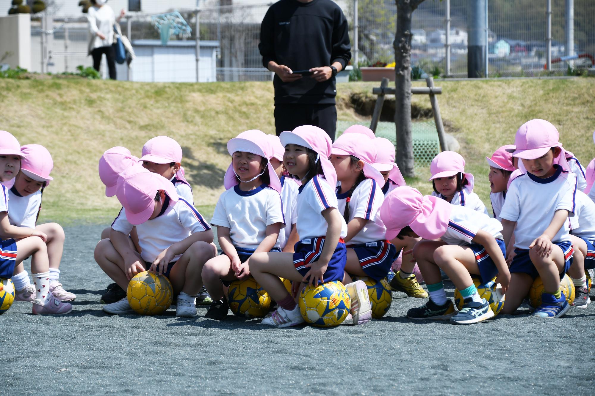 20250417敷島保育園サッカー教室