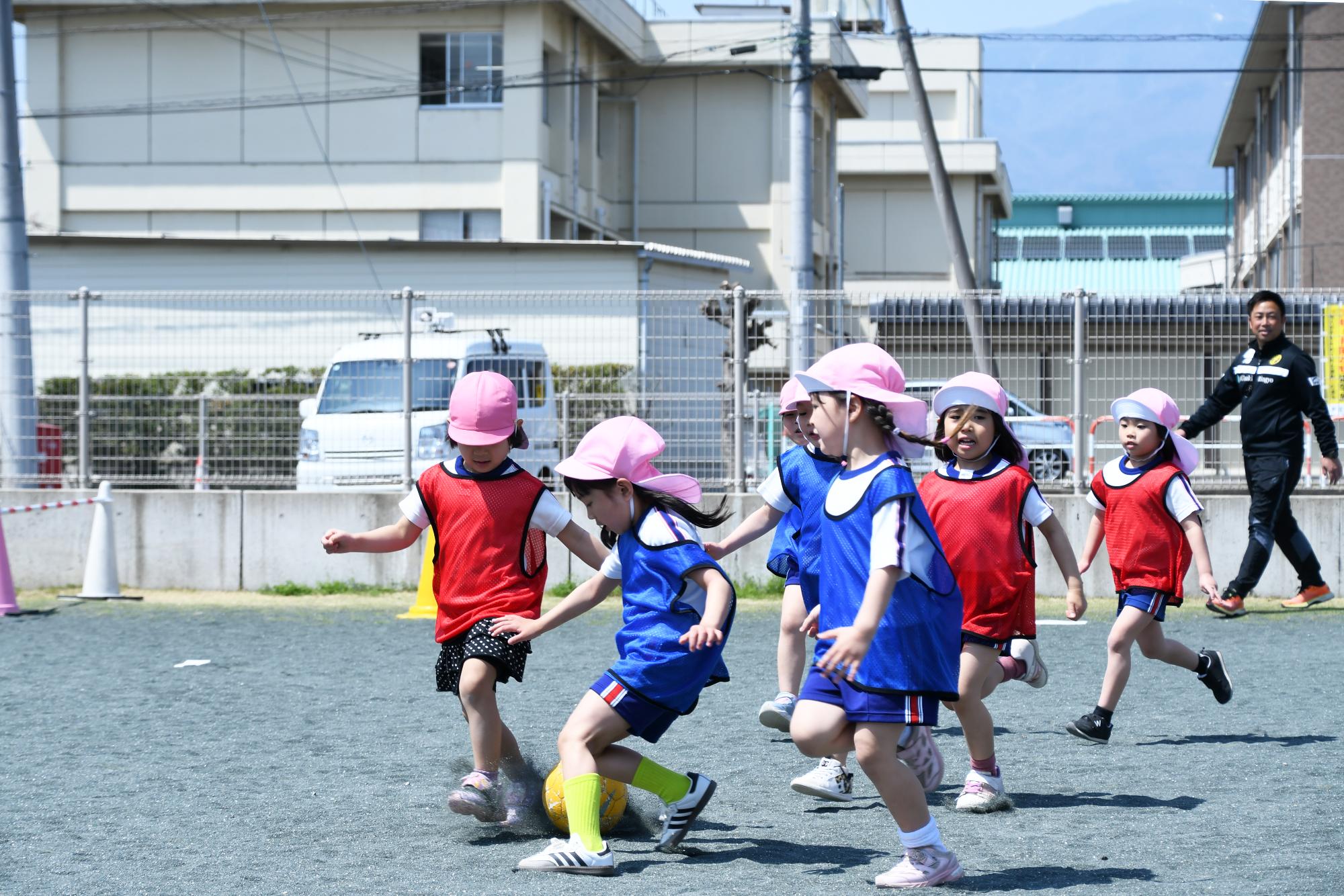 20250417敷島保育園サッカー教室